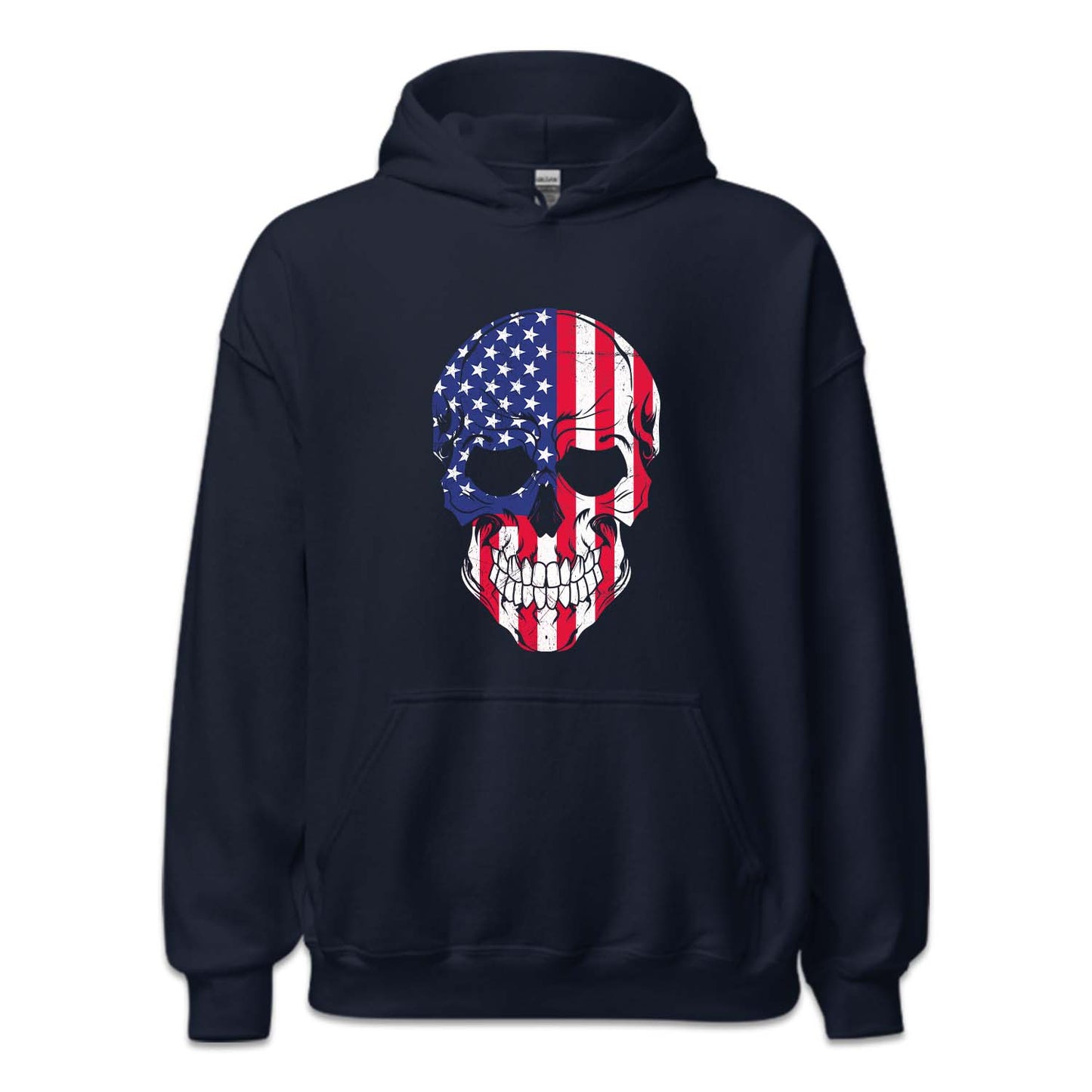 Vintage Distressed American Flag Skull | PRODUCT CODE: AMRCNFLGS
