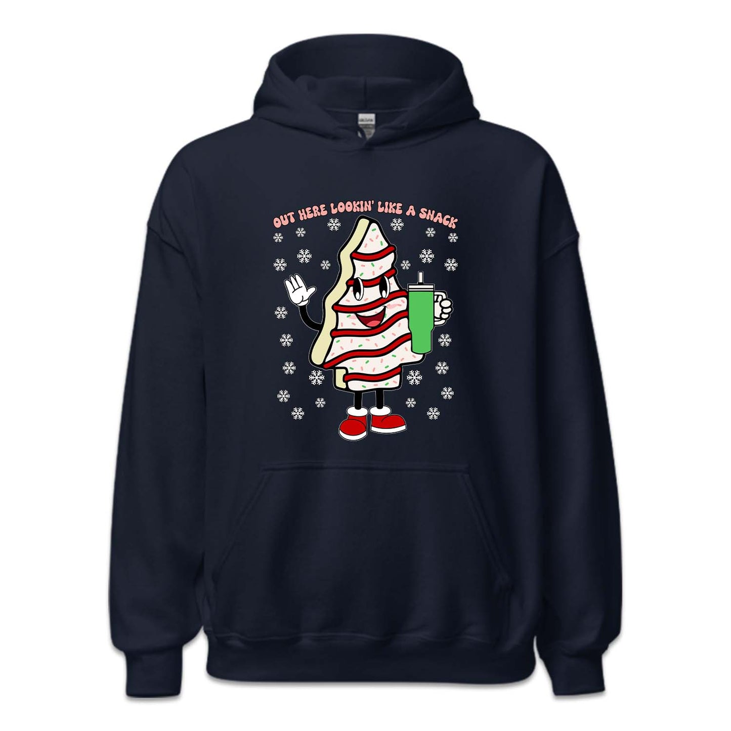 Out Here Lookin Like A Snack Christmas Tree Cake Xmas | PRODUCT CODE: UTOLKNISNKCH