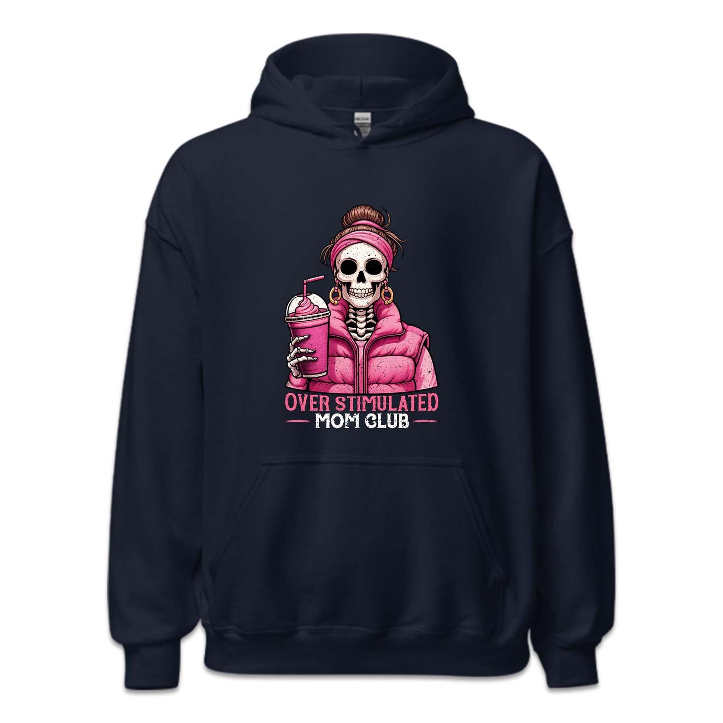 Over Stimulated Mom Club Humorous Mom | PRODUCT CODE: OVRSTMLDMC