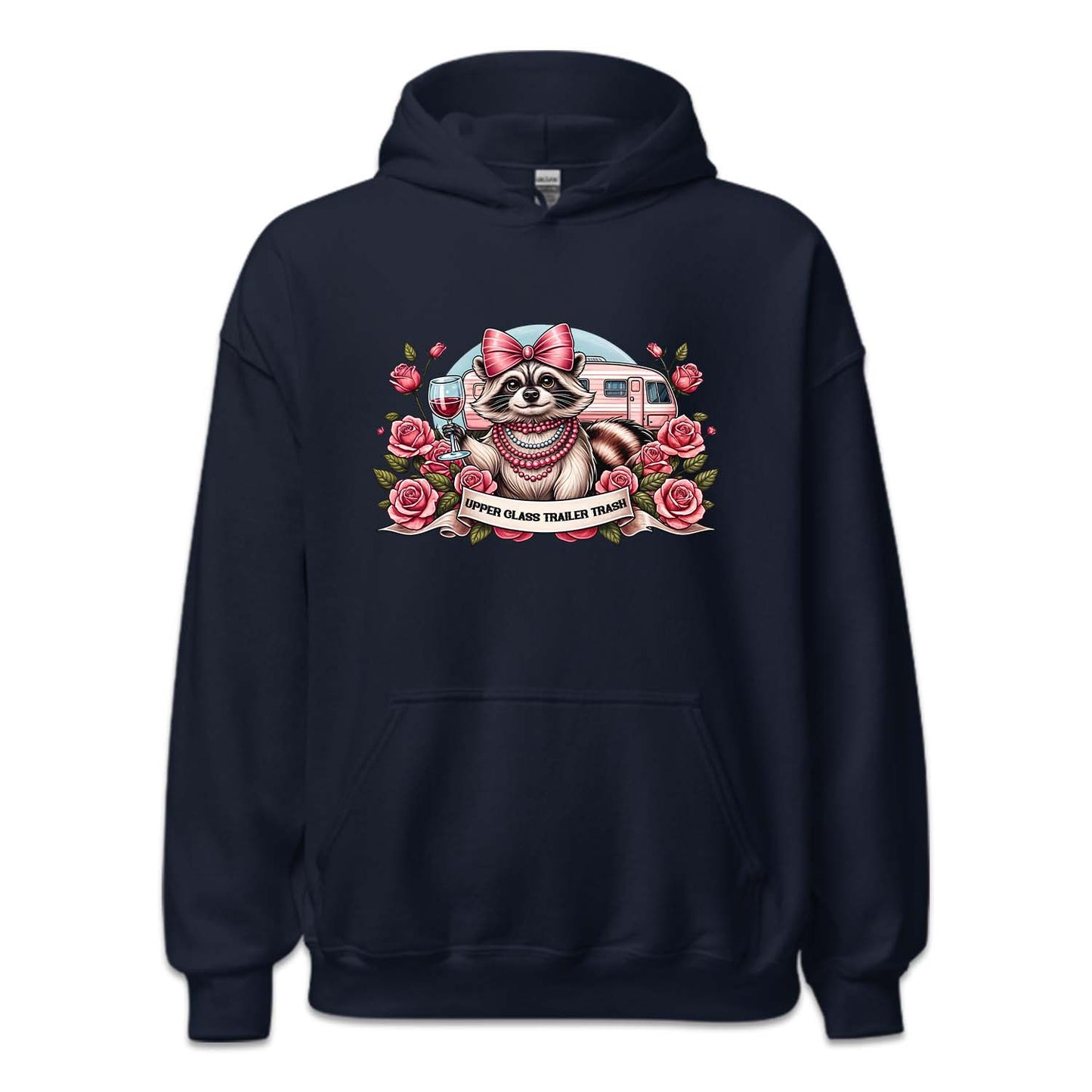 Upper Class Trailer Trash Cute Raccoon | PRODUCT CODE: UPRCLSTRSH