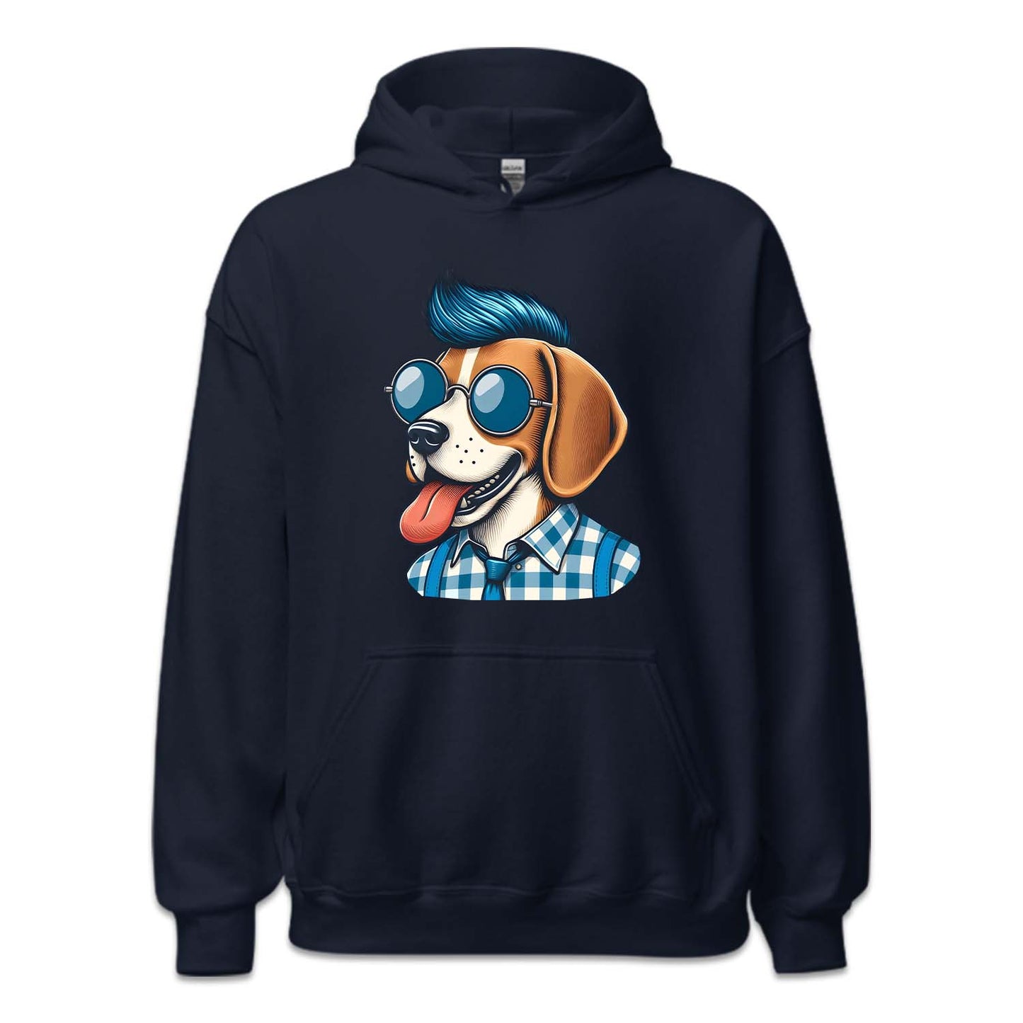 Beagle Punk Dog with Sunglasses Spiked Hair | PRODUCT CODE: BGLEDOPNK