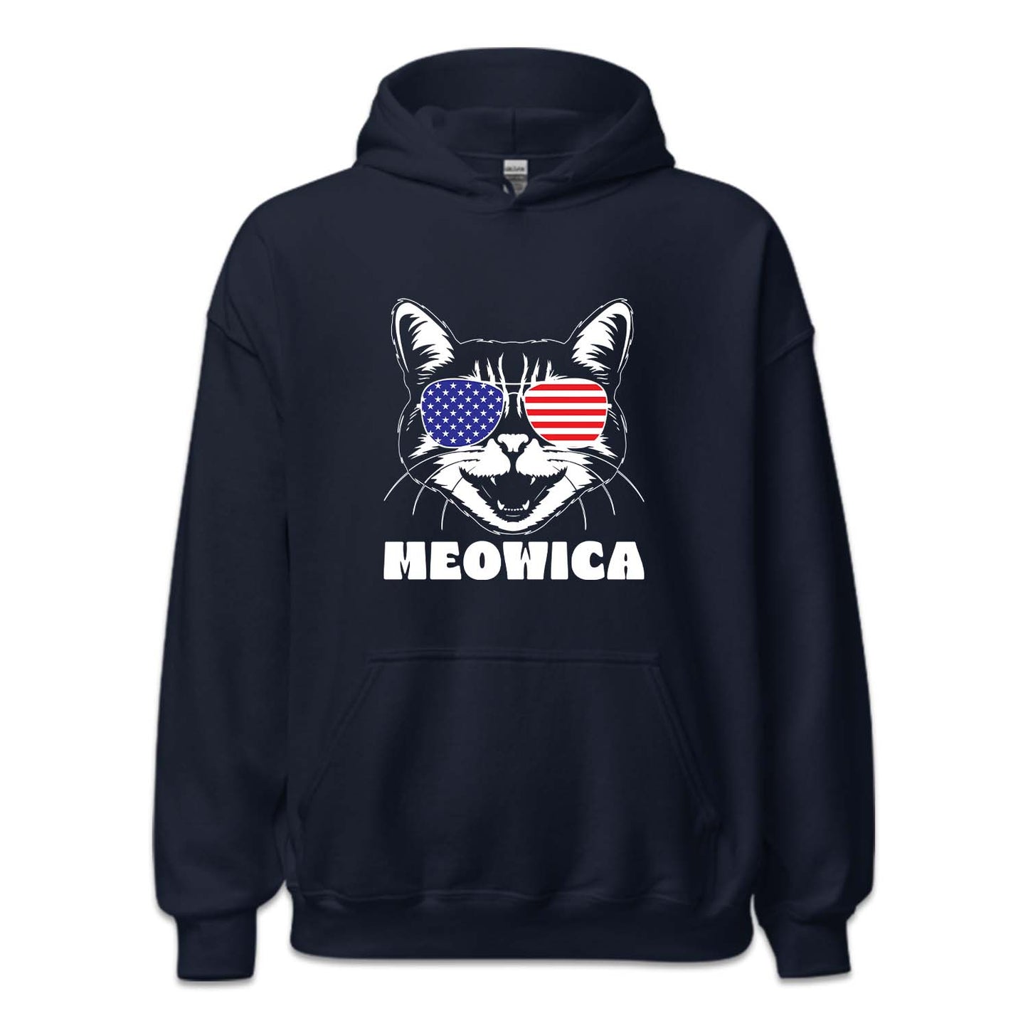 Meowica Patriotic Cat 4th of July | PRODUCT CODE: MWCPOTRCA