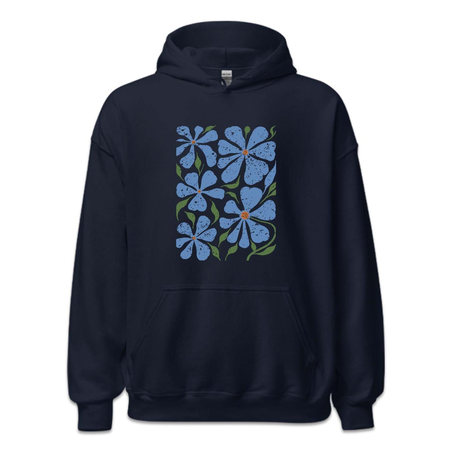 Vintage Floral Boho Blue Daisy Flowers | PRODUCT CODE: DSYFLORBH