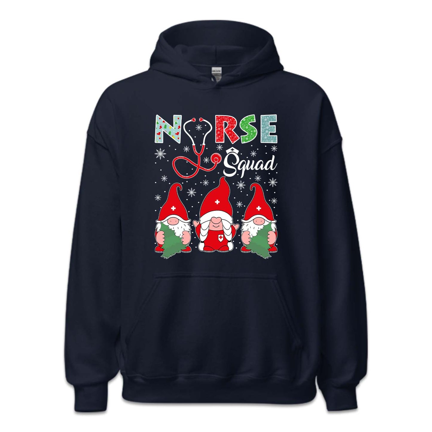 Nurse Squad Christmas Gnome Festive Medical Xmas Gnome Nurse | PRODUCT CODE: NSRUWDQGNCH