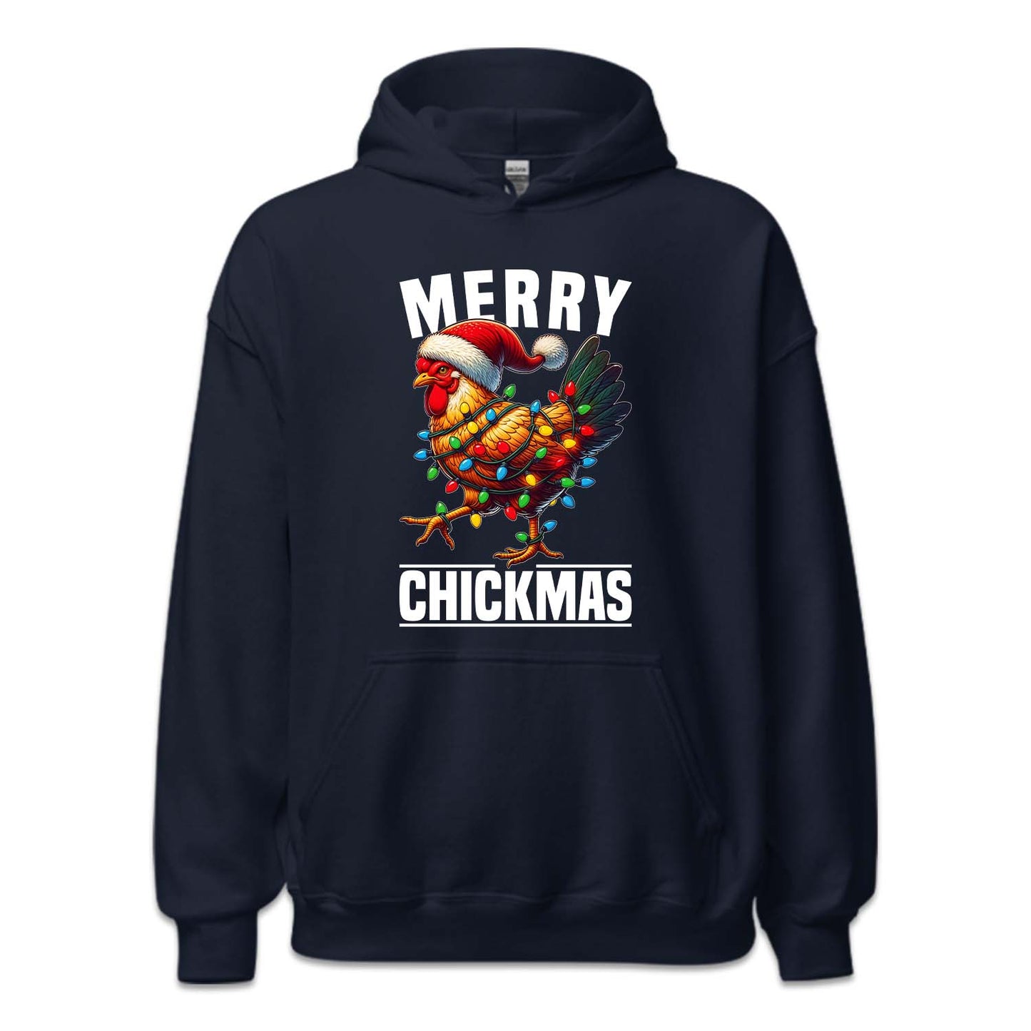 Merry Chickmas Christmas Chicken Xmas Farm Animal | PRODUCT CODE: MYRCHKRMNL