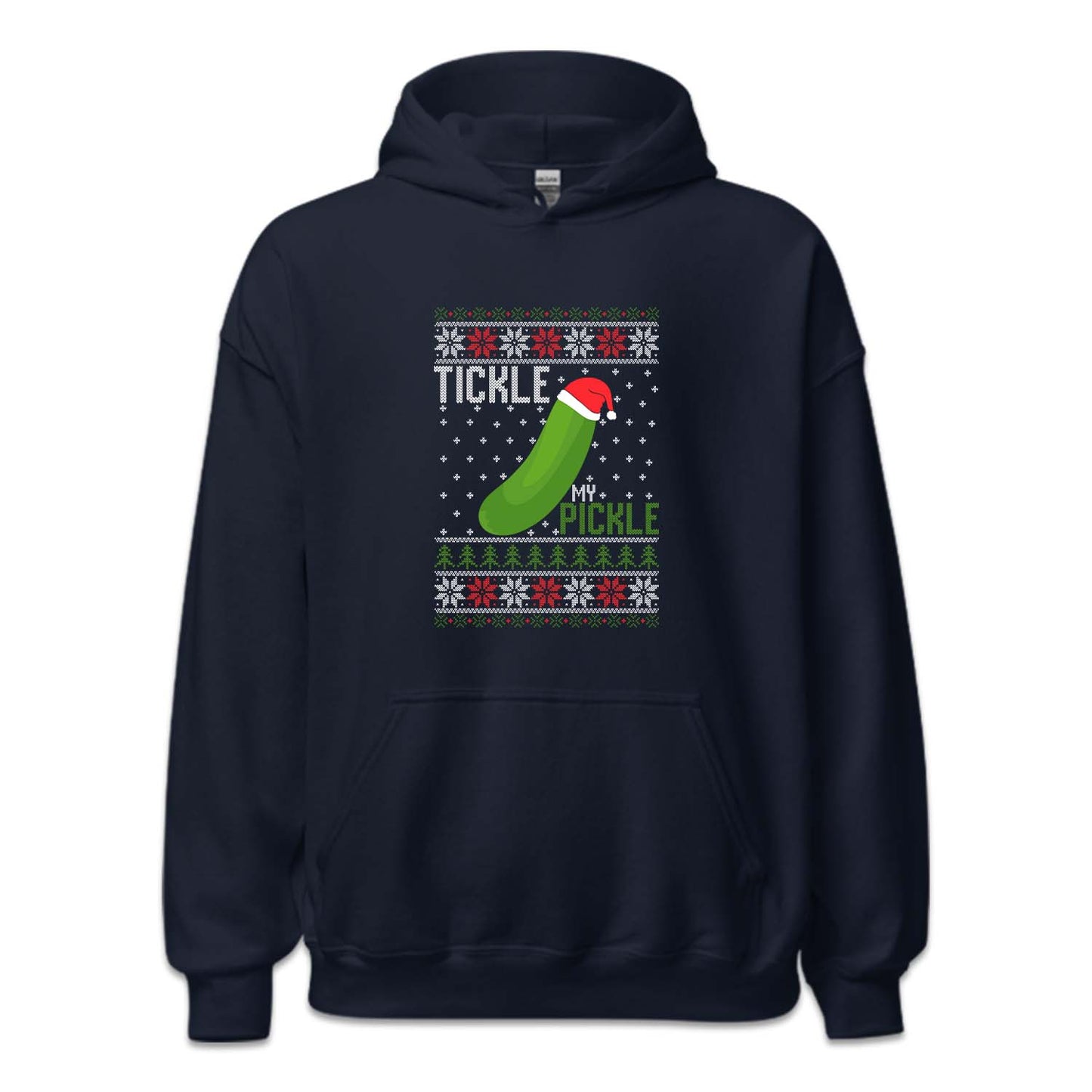 Tickle My Pickle Ugly Xmas Humor Naughty Christmas Pun | PRODUCT CODE: TCKPLMYGND