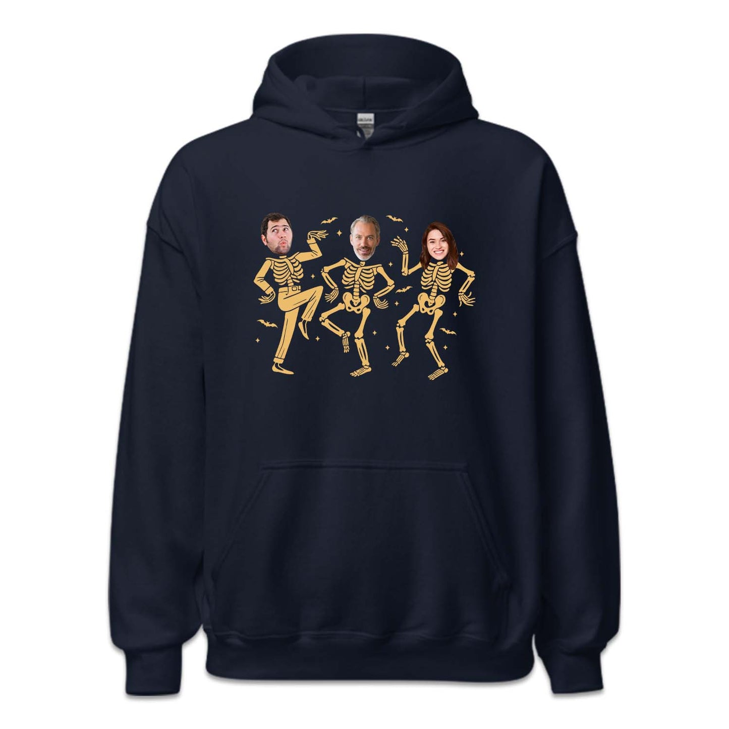 Personalized Dancing Skeletons Family Matching Halloween Party | PRODUCT CODE: CSTKLNSPHO