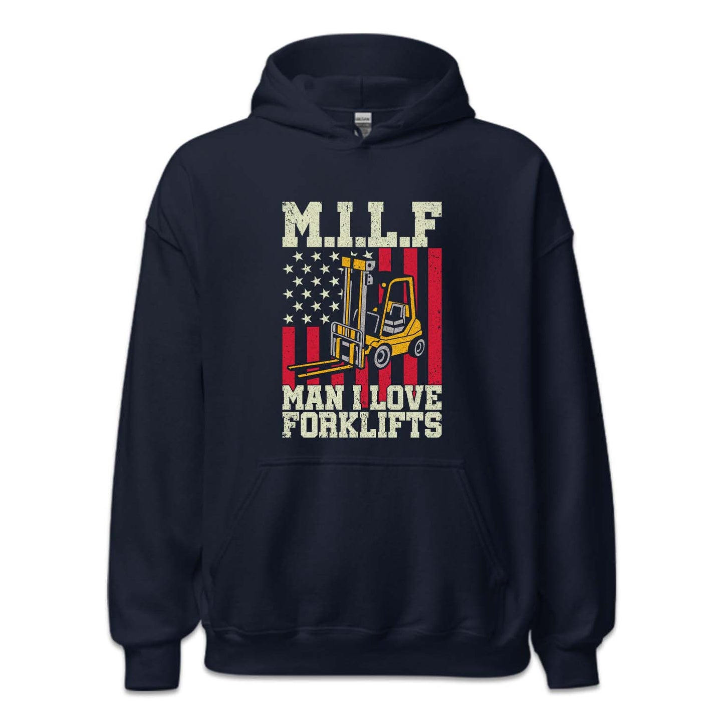MILF Man I Love Forklift Heavy Machinery Industrial Worker | PRODUCT CODE: MLFNVKROPD