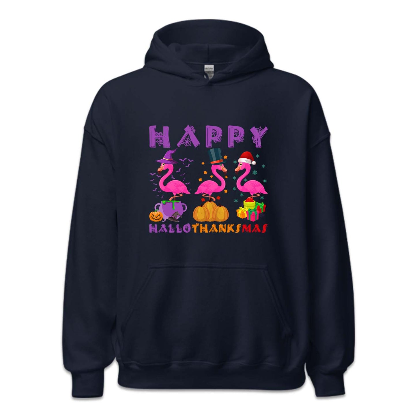Flamingo Happy HalloThanksMas | PRODUCT CODE: HPLTKCFLMG