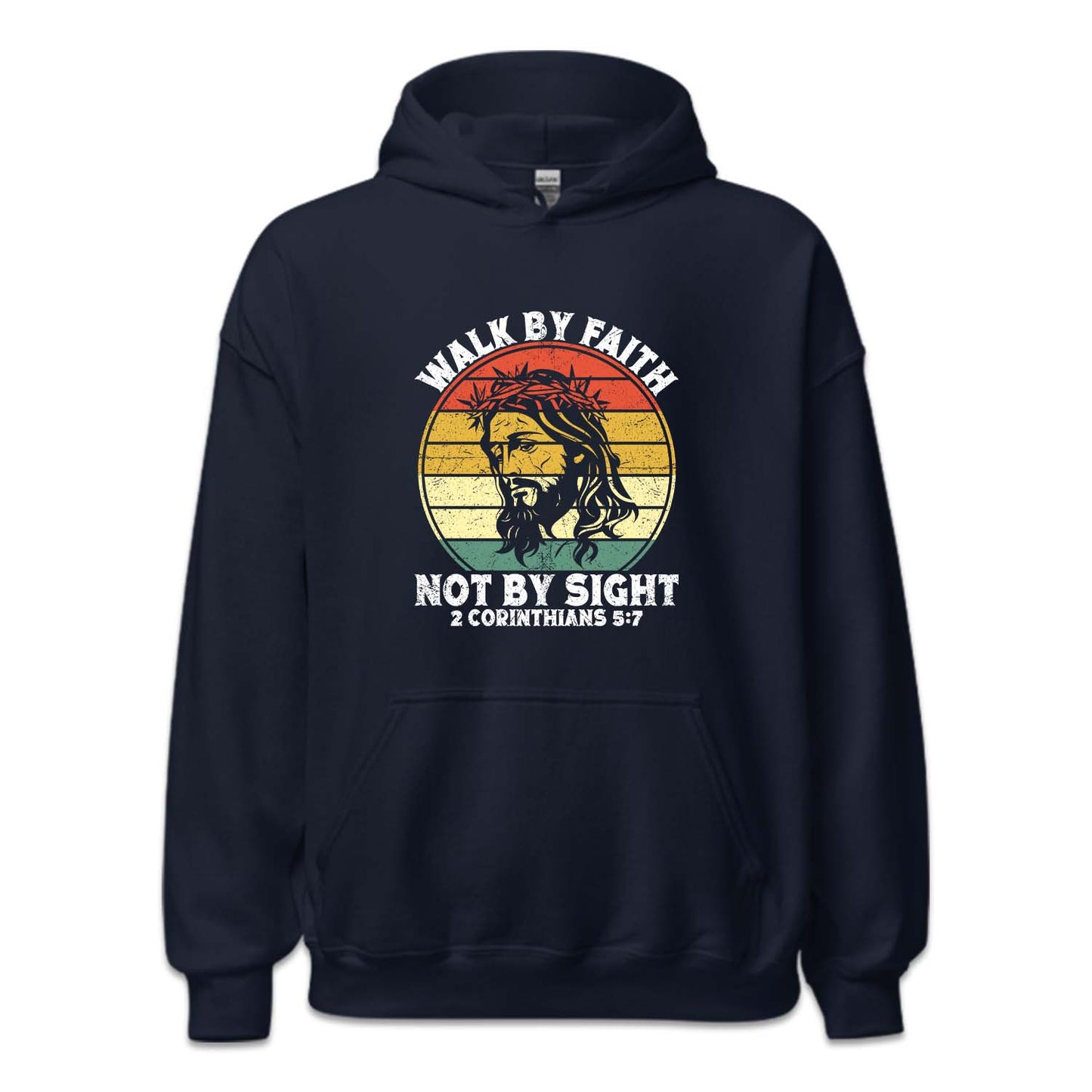 Walk By Faith Not By Sight 2 Corinthians 5:7 Jesus Believer | PRODUCT CODE: WLKBFTHNB