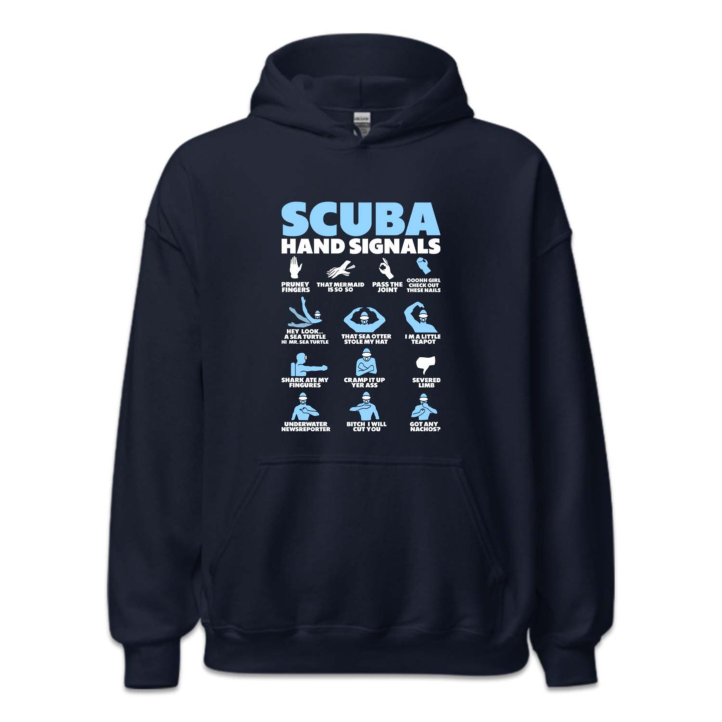 Scuba Hand Signals Ocean Adventure | PRODUCT CODE: SCBAHNDGL