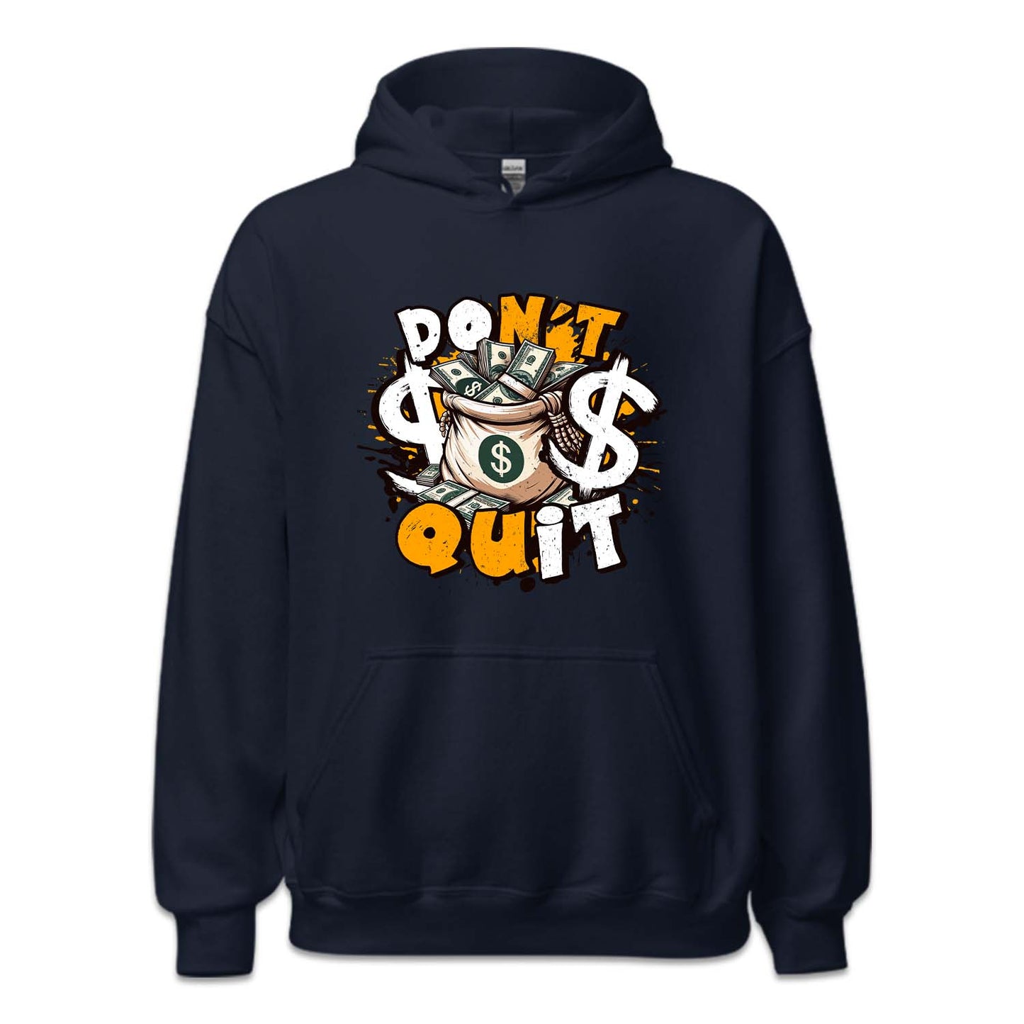 Don't Quit Money Bag Dream Chasers Inspirational Success | PRODUCT CODE: DTNQUMNBG