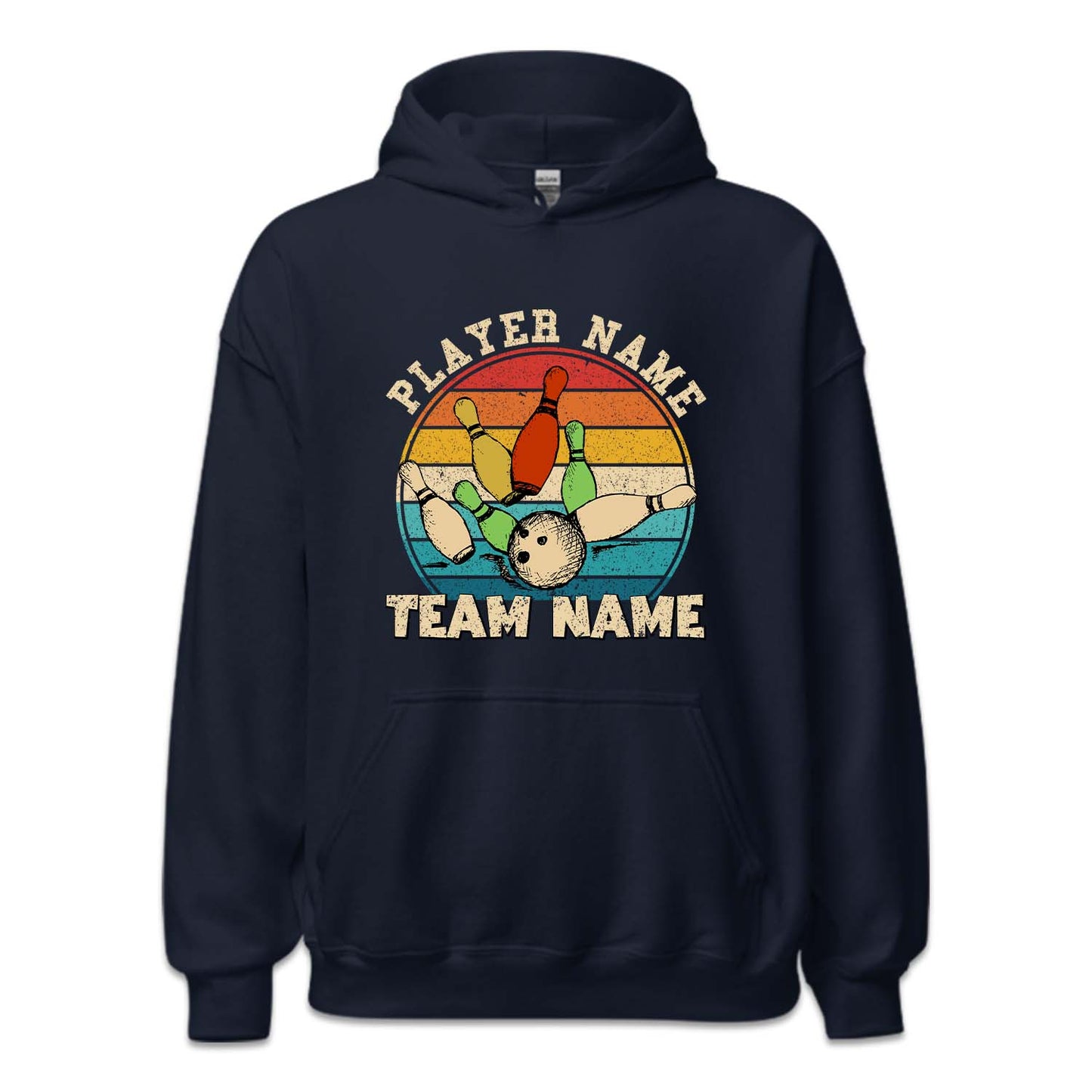 Personalized Retro Bowling Team | PRODUCT CODE: BLWGTMPL