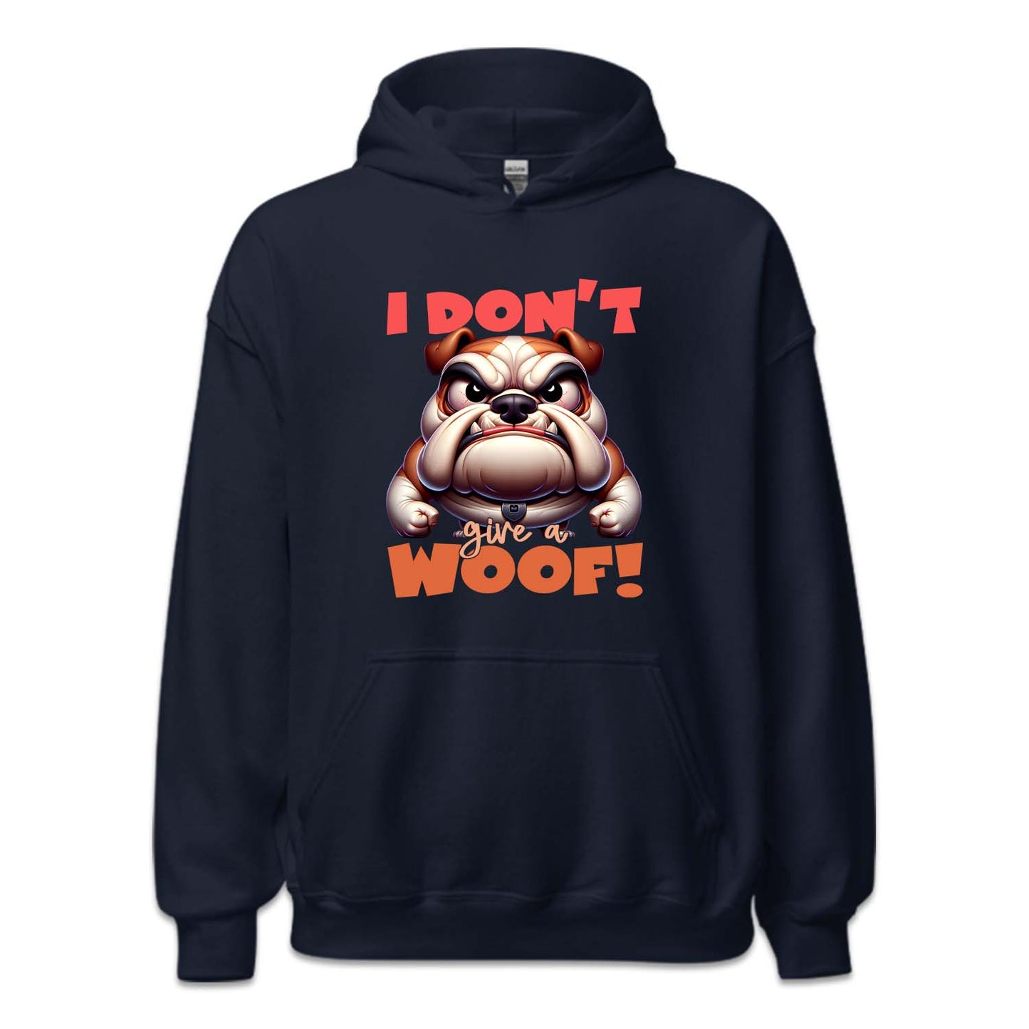 I Don't Give A Woof Angry Bulldog | PRODUCT CODE: IDNTGVAWFO
