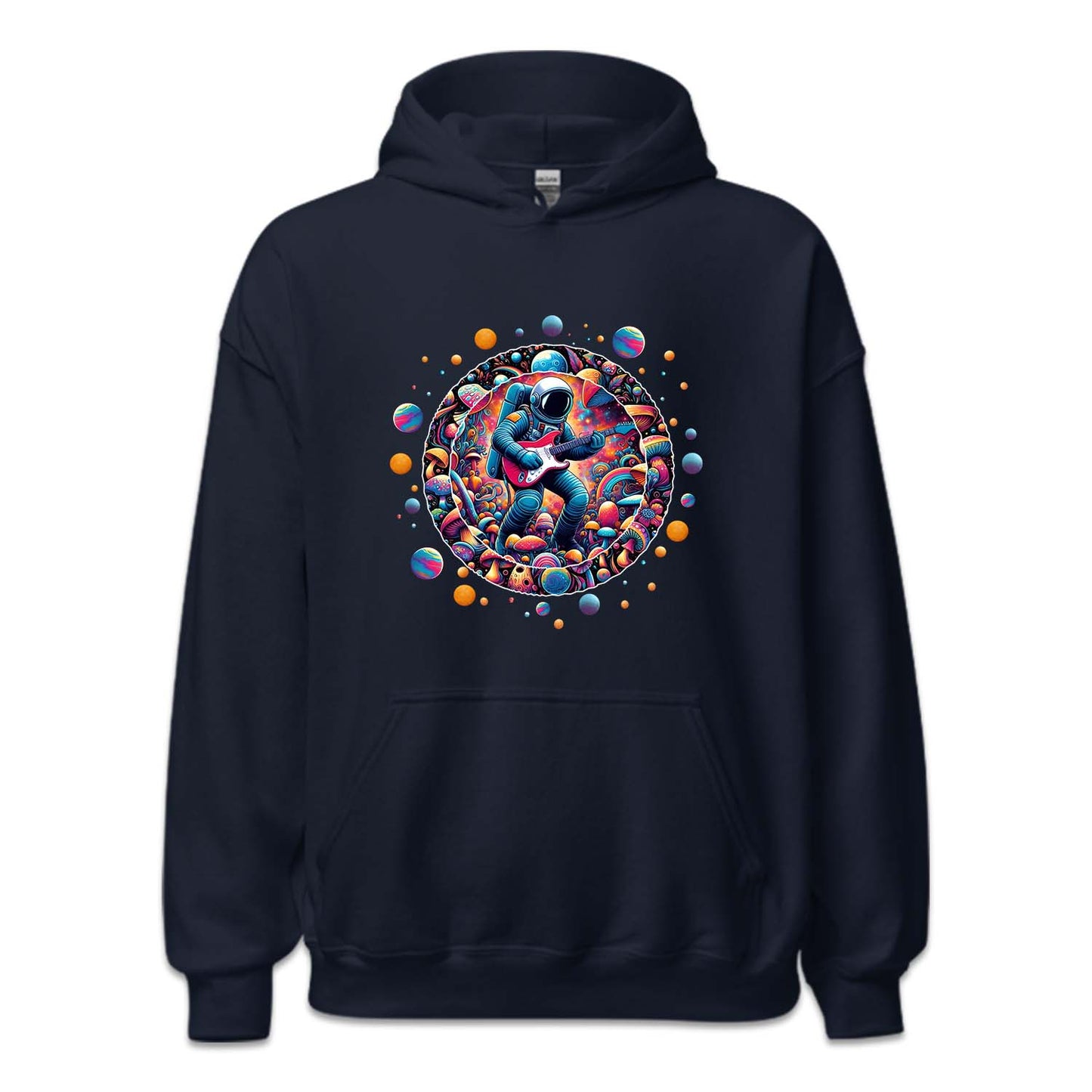 Psychedelic Astronaut Playing Guitar | PRODUCT CODE: ASTRPSDYLG