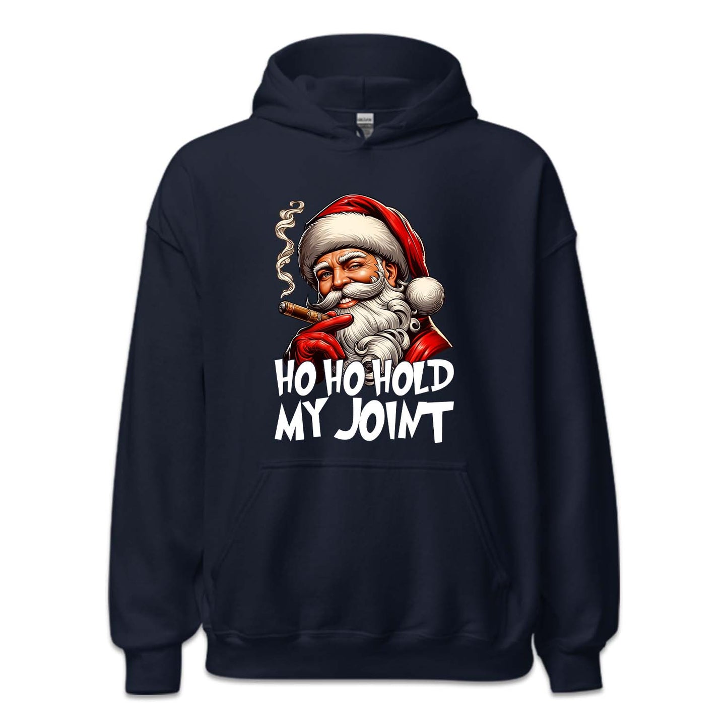 Christmas Cannabis Santa Hold My Joint Xmas | PRODUCT CODE: STNAHLDJCH