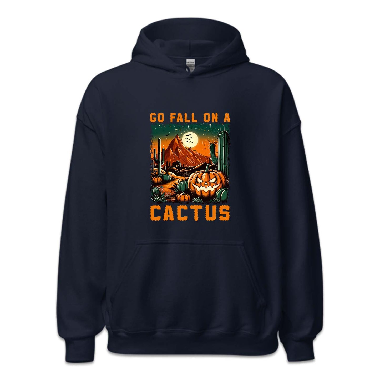 Go Fall On A Cactus Scary Pumpkin Western Halloween | PRODUCT CODE: GFLNOACTUP