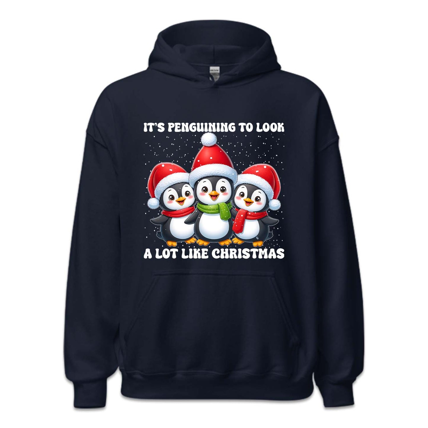 Penguin Xmas It's Penguining to Look A Lot Like Christmas | PRODUCT CODE: PNGNCHRXMS