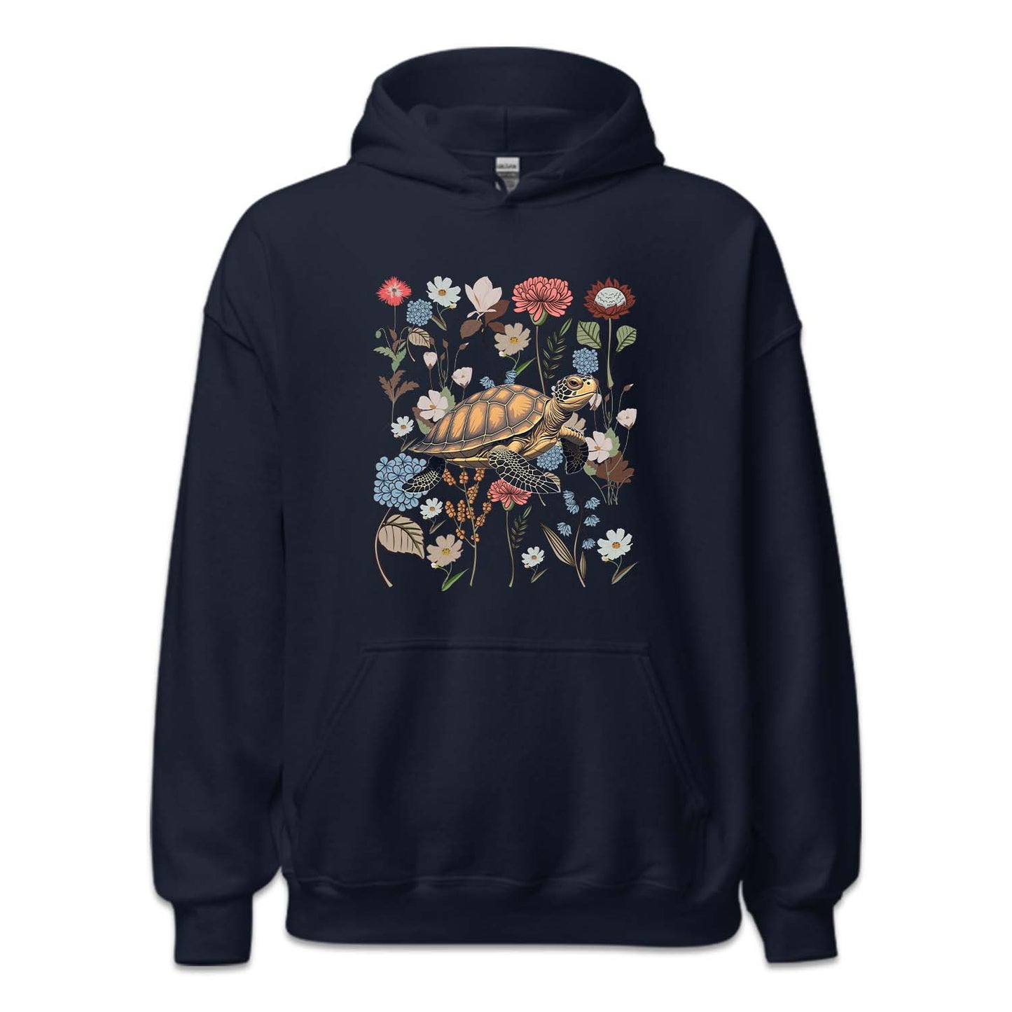 Vintage Floral Sea Turtle | PRODUCT CODE: VGTFLOSERT