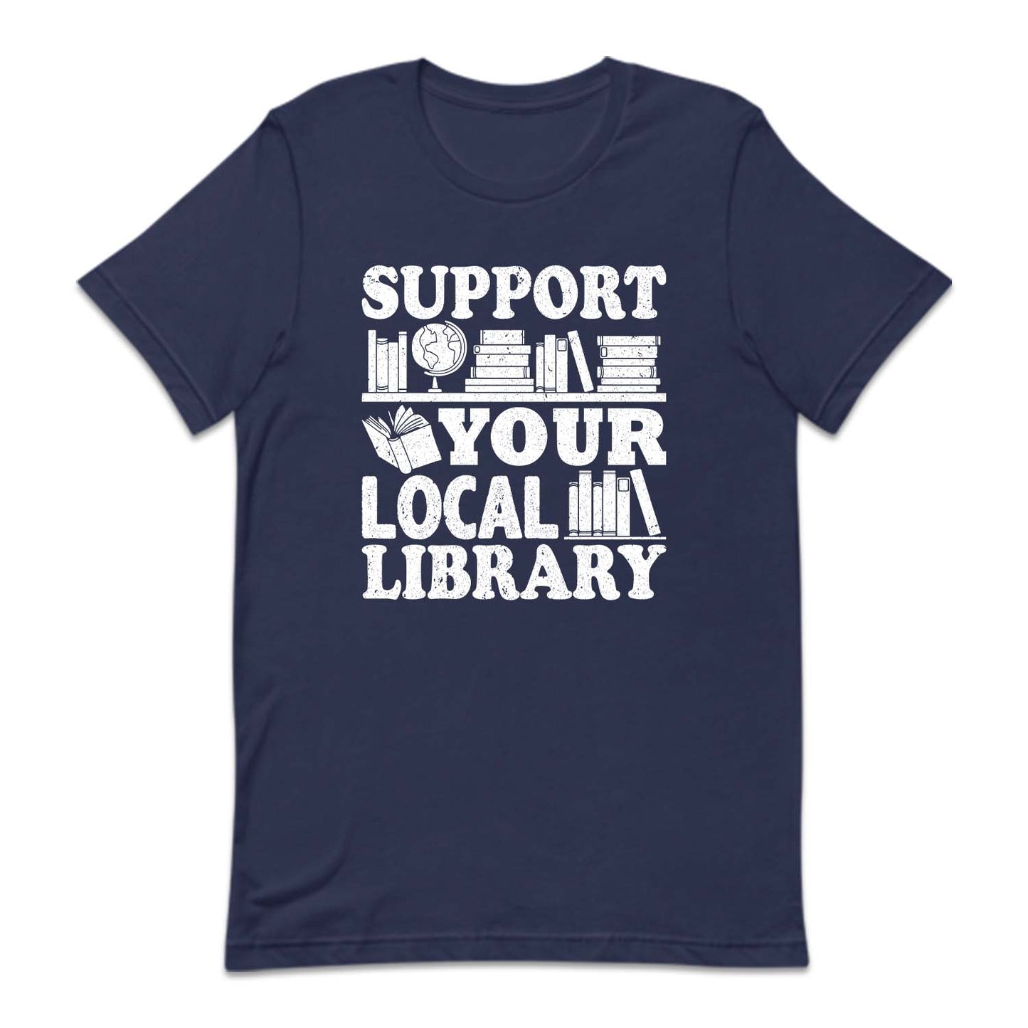 Support Your Local Library Reading Enthusiast | PRODUCT CODE: SPRUTLCOB