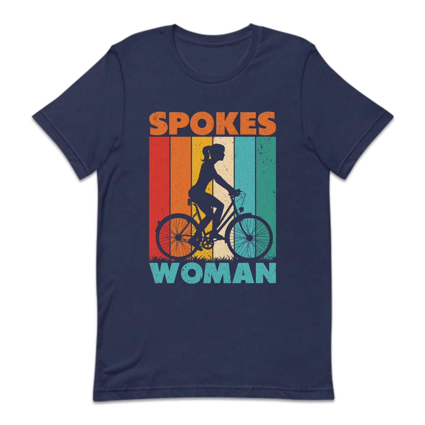 Female Cyclist Spokes Woman Bike Lover | PRODUCT CODE: SPBKCYLEWM