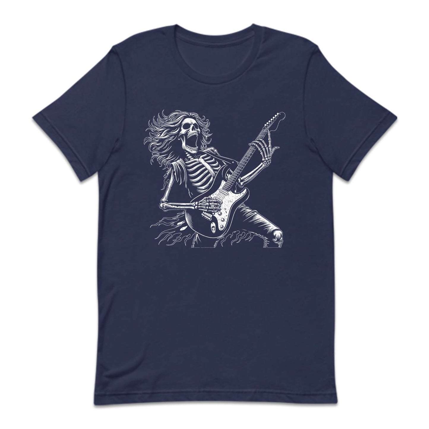 Vintage Rocker Skeleton Rock and Roll Band Boho Musician | PRODUCT CODE: VNGTRCKCLNP
