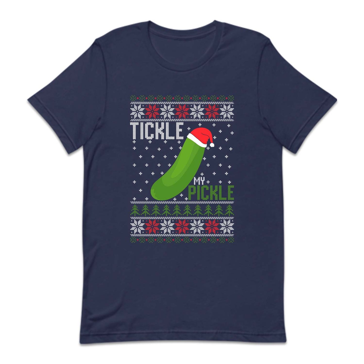 Tickle My Pickle Ugly Xmas Humor Naughty Christmas Pun | PRODUCT CODE: TCKPLMYGND