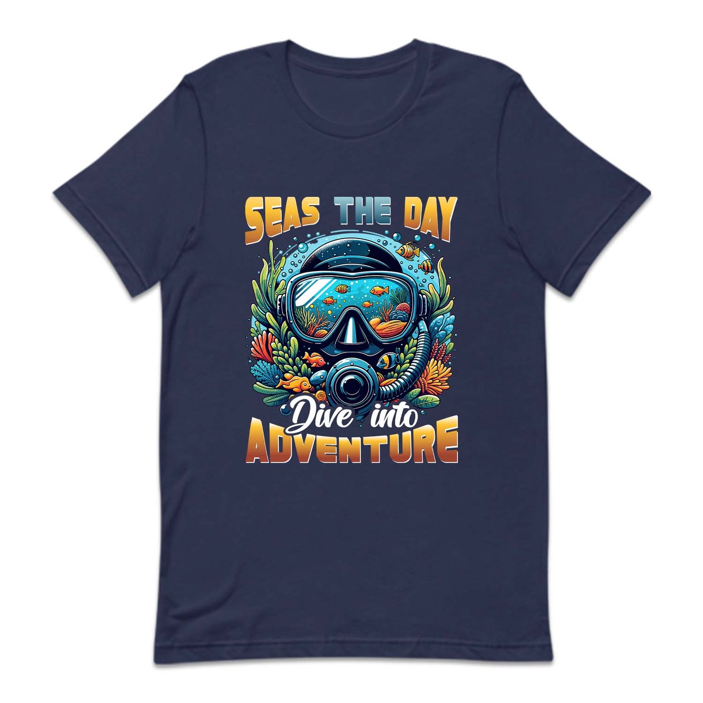 Seas the Day Dive Into Adventure Scuba Diving | PRODUCT CODE: SASDYINAVT