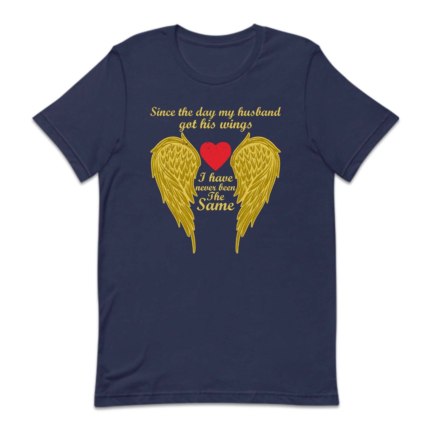 Husband Got His Wings In Loving Memory | PRODUCT CODE: HSBNGTWNG