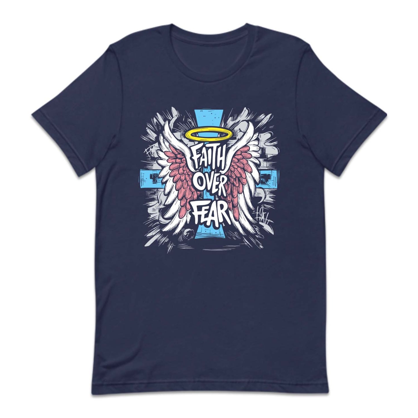 Faith Over Fear Inspirational Quote | PRODUCT CODE: FTHOVRGLFC