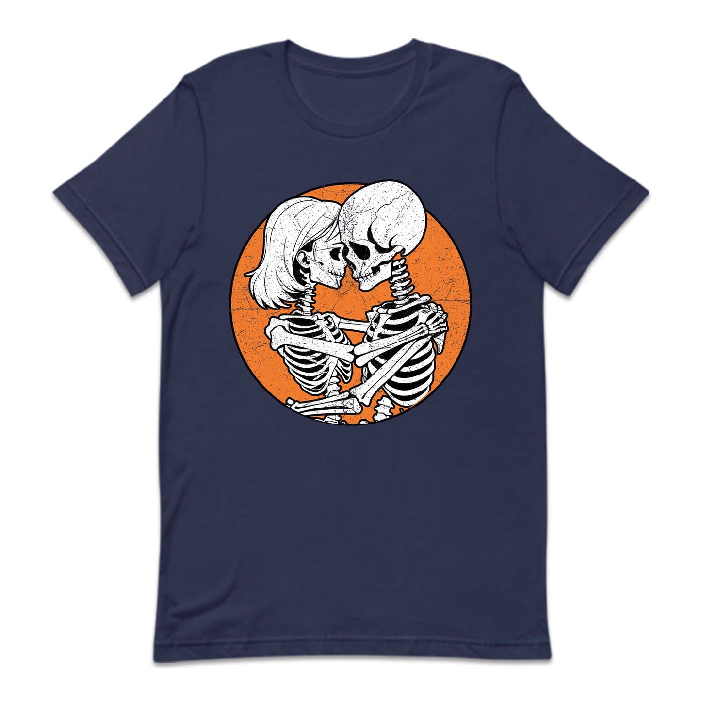 Eternal Love Skeletons Halloween Romantic Gothic Skeleton Couple | PRODUCT CODE: ETLVSKHGWN