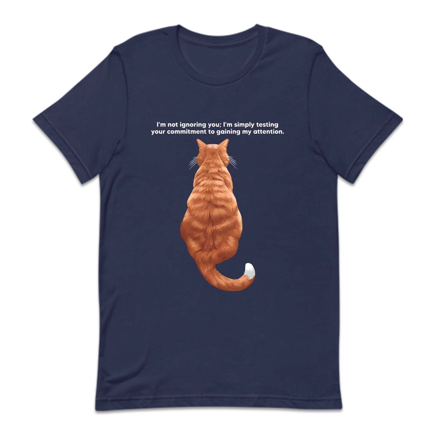 Ginger Cat Sitting Attention Test | PRODUCT CODE: GNCTSANQ