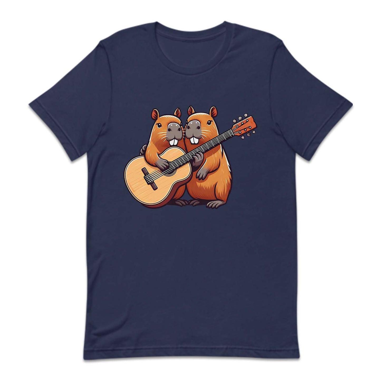 Capybara Playing Guitar Musical Capybara | PRODUCT CODE: GUTRPLYCPBR