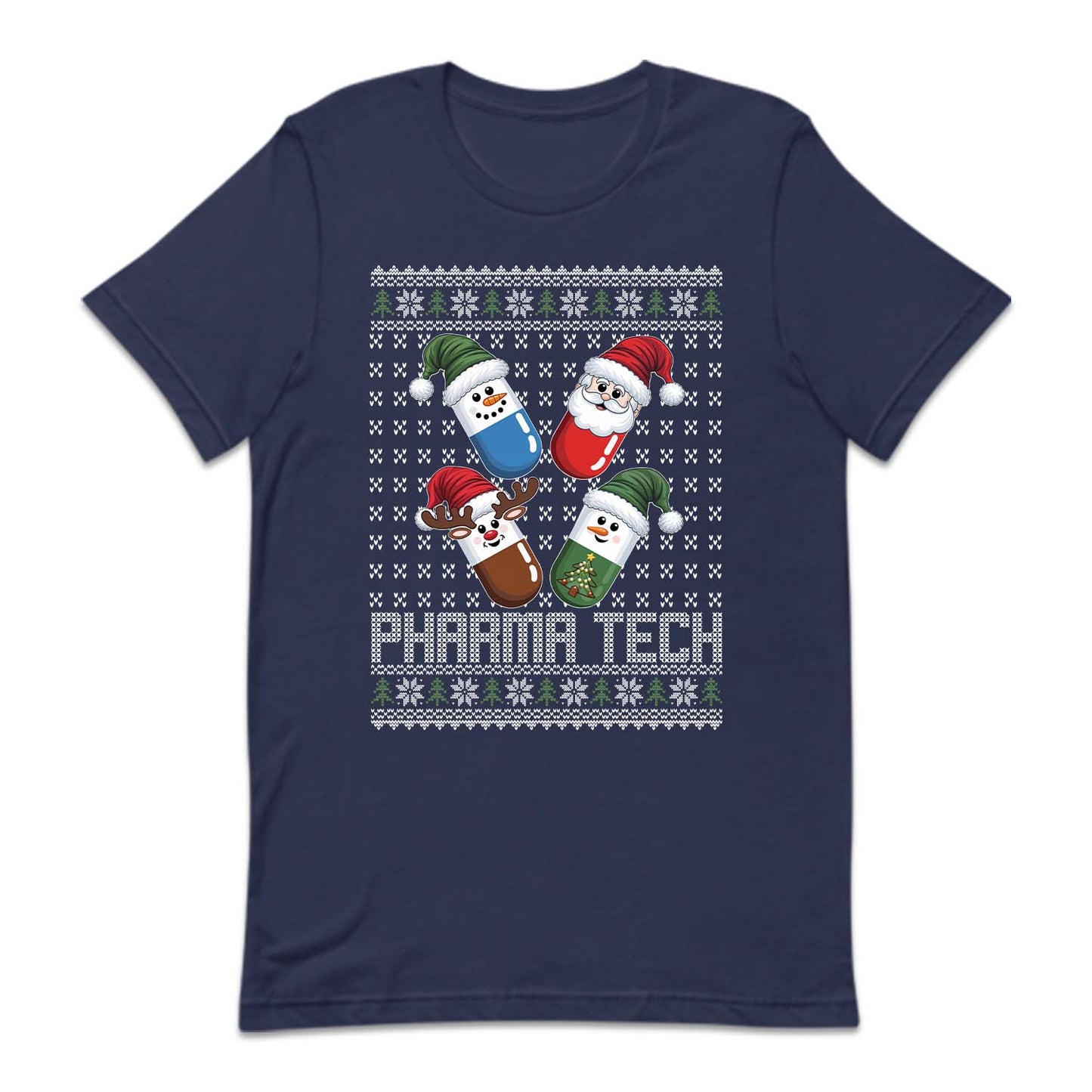 Pharama Tech Christmas Pills Snowman Reindeer Santa Claus Pharmacy Xmas | PRODUCT CODE: PRHMTCLSCXM
