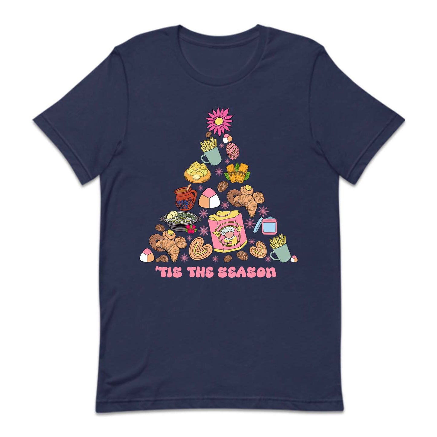 Tis The Season Mexican Christmas Festive Foods Xmas Tree | PRODUCT CODE: FSTVDOCHMSA