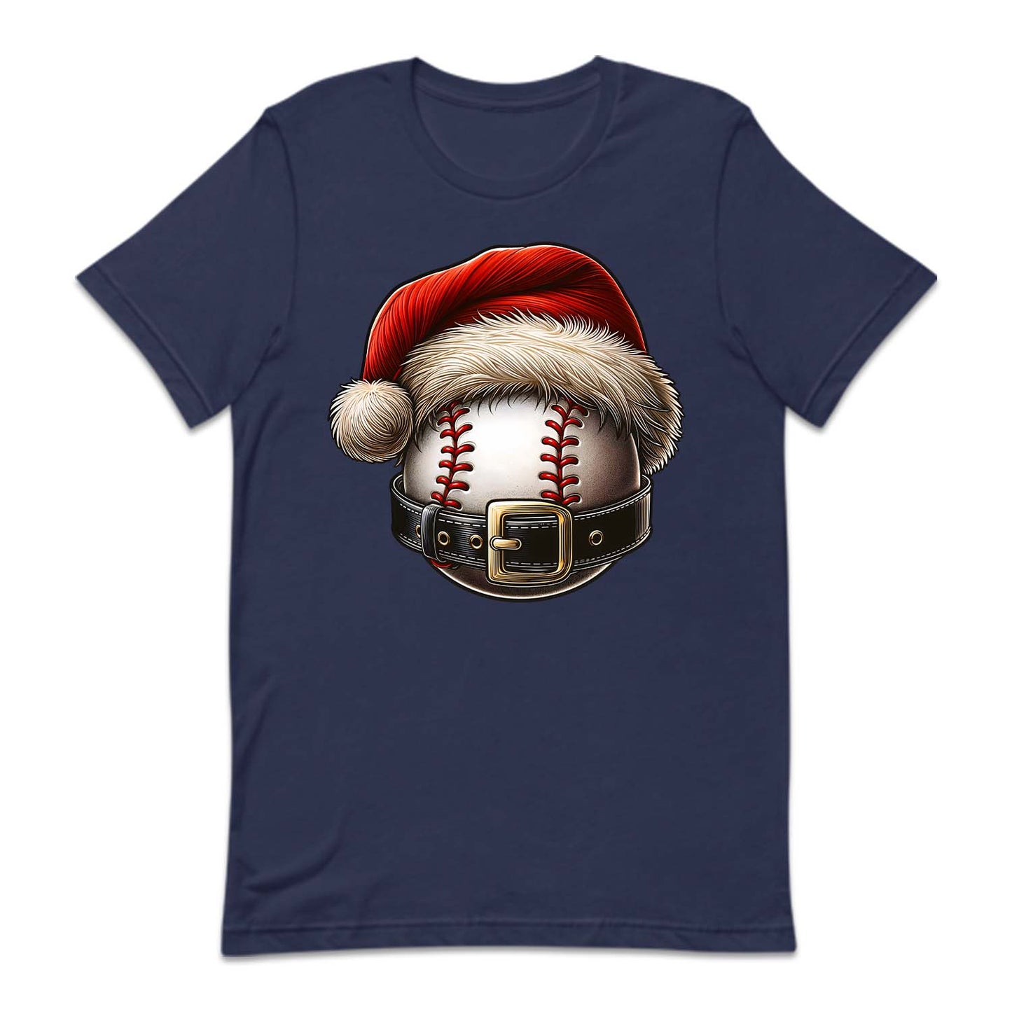 Baseball Christmas Santa Hat & Belt Baseball Xmas Sports | PRODUCT CODE: BSALCHRTANH