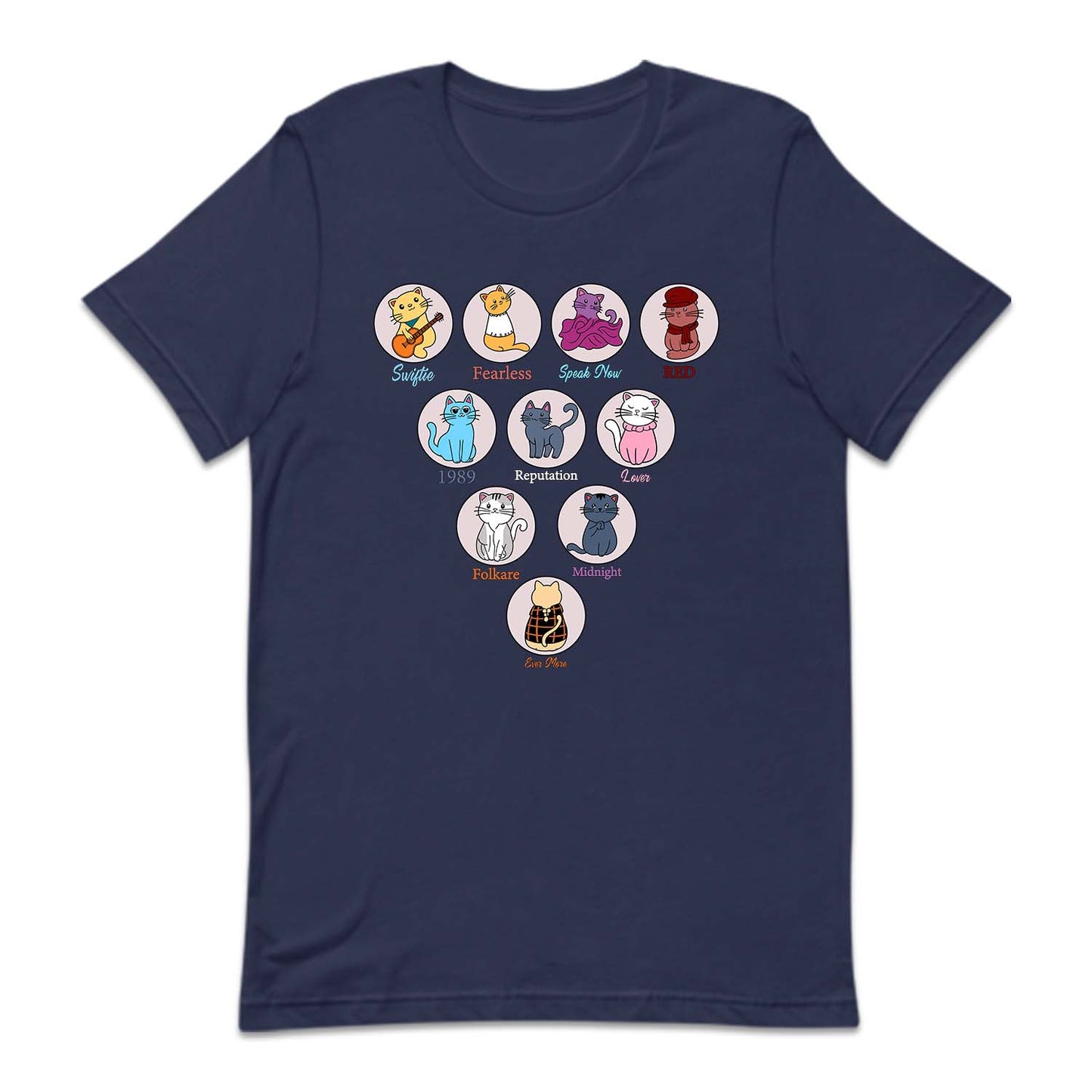 Adorable Swiftie Cat Collection Retro Swiftie Merchandise | PRODUCT CODE: ADTYLSFTCL