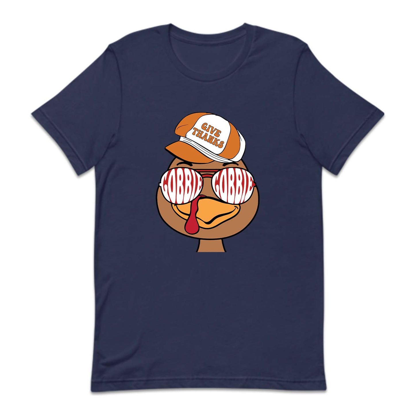 Give Thanks Gobble Gobble Thanksgiving Funny Turkey | PRODUCT CODE: GVTHNKSGBLE