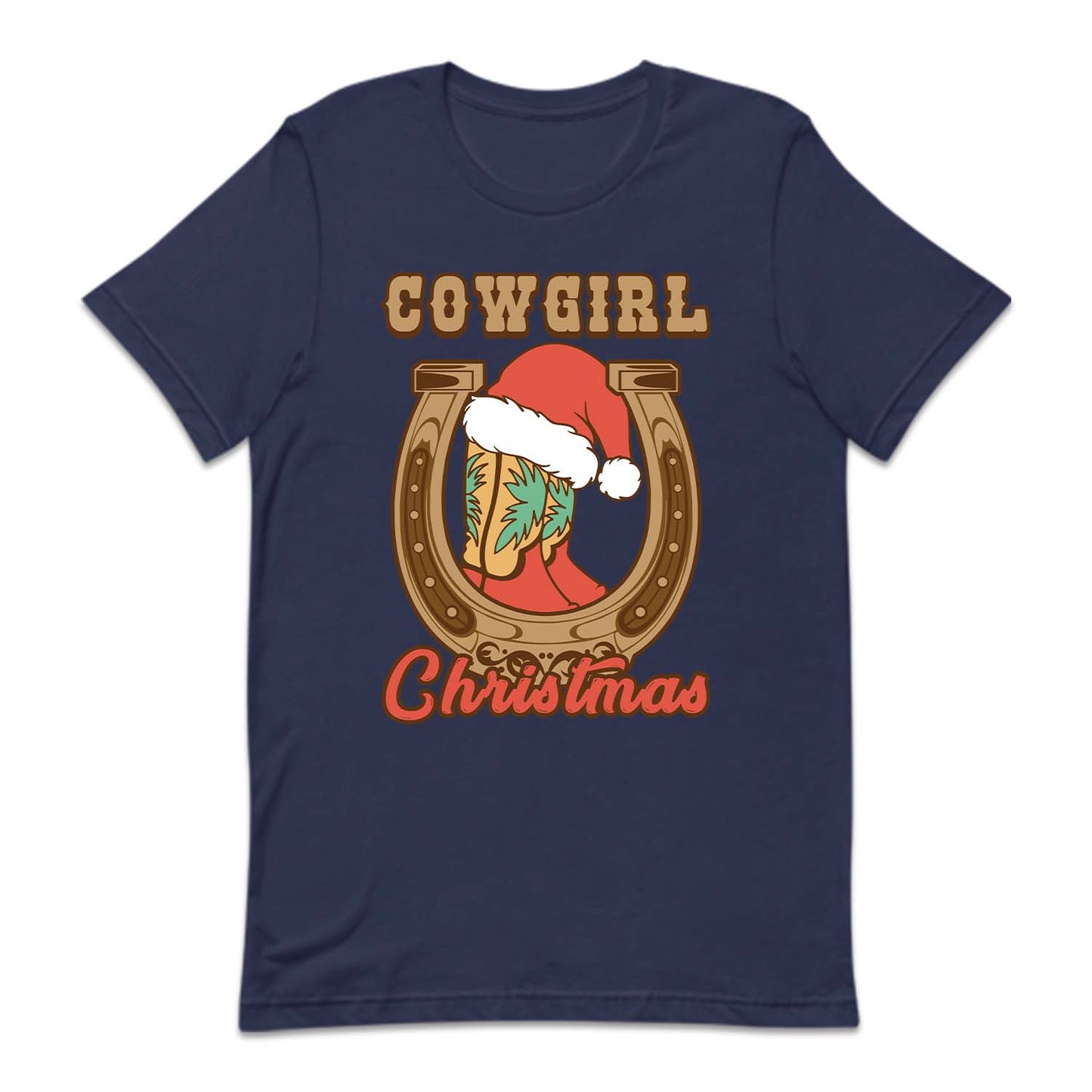Cowgirl Christmas Festive Western Country Xmas | PRODUCT CODE: CWGLRTMSWRN