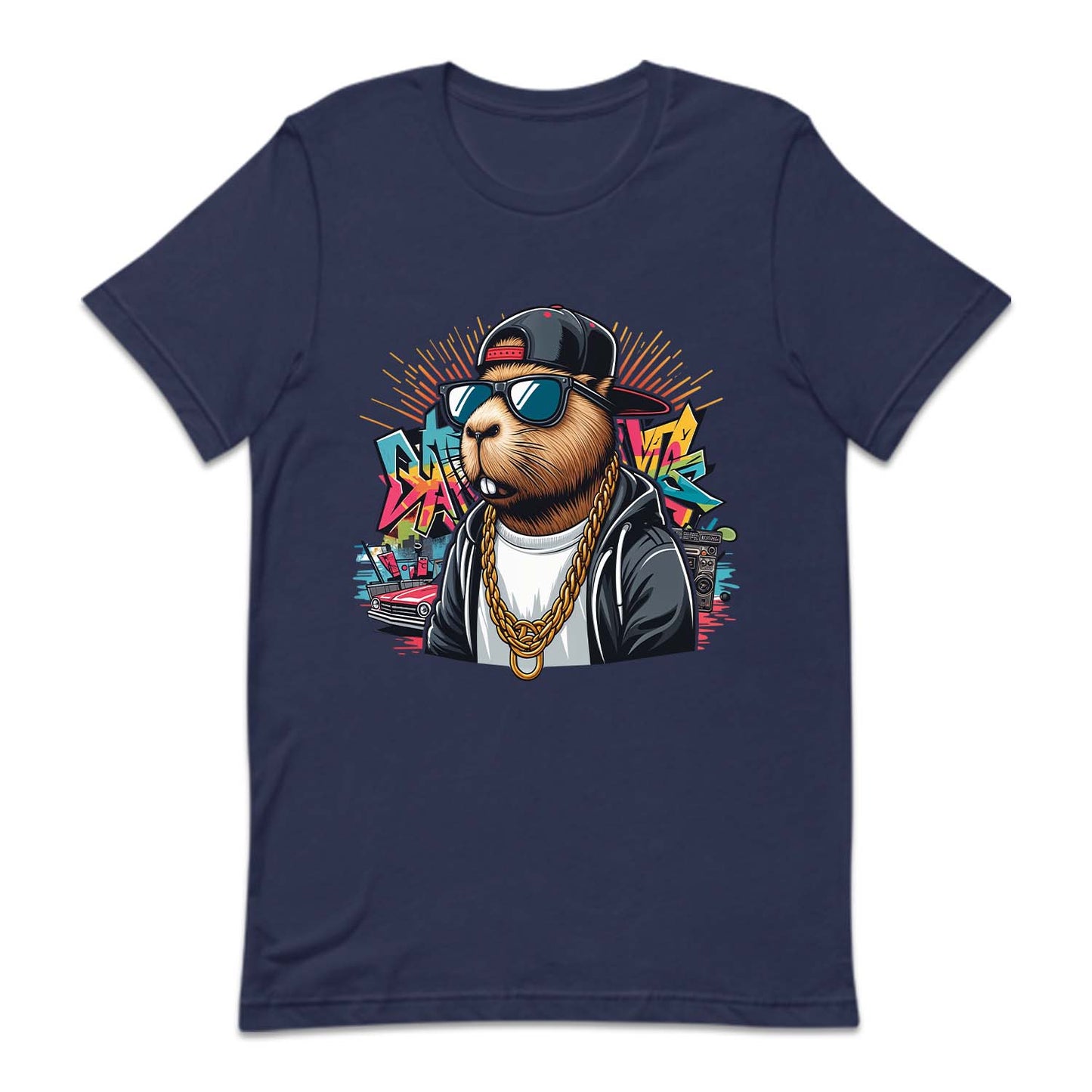 Urban Streetwear Gangster Capybara | PRODUCT CODE: GNSBRATPC