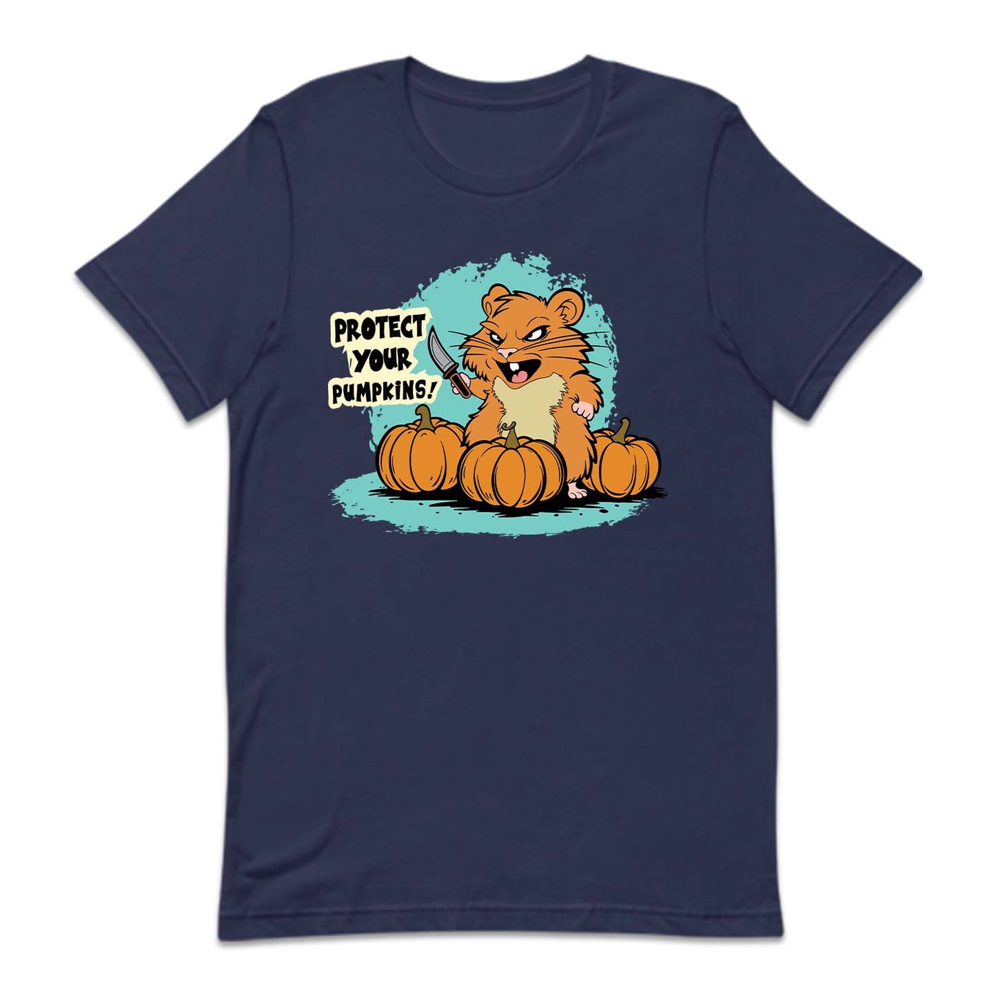 Protect Your Pumpkins Halloween Cute Hamster | PRODUCT CODE: PRTYUMHTS