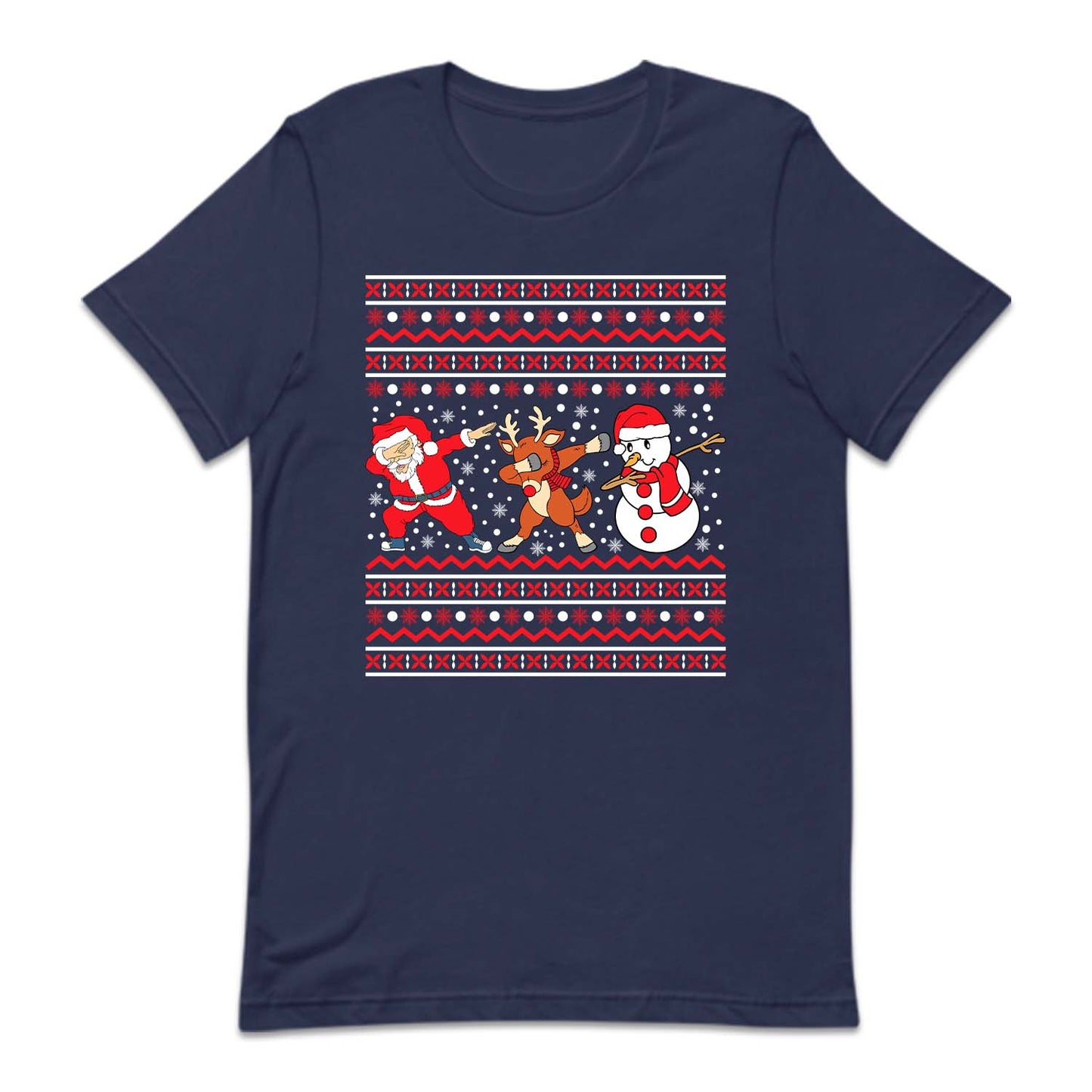 Dabbing Santa Claus Reindeer Snowman Christmas Xmas Dab Dance | PRODUCT CODE: SBGCLRNOWMA