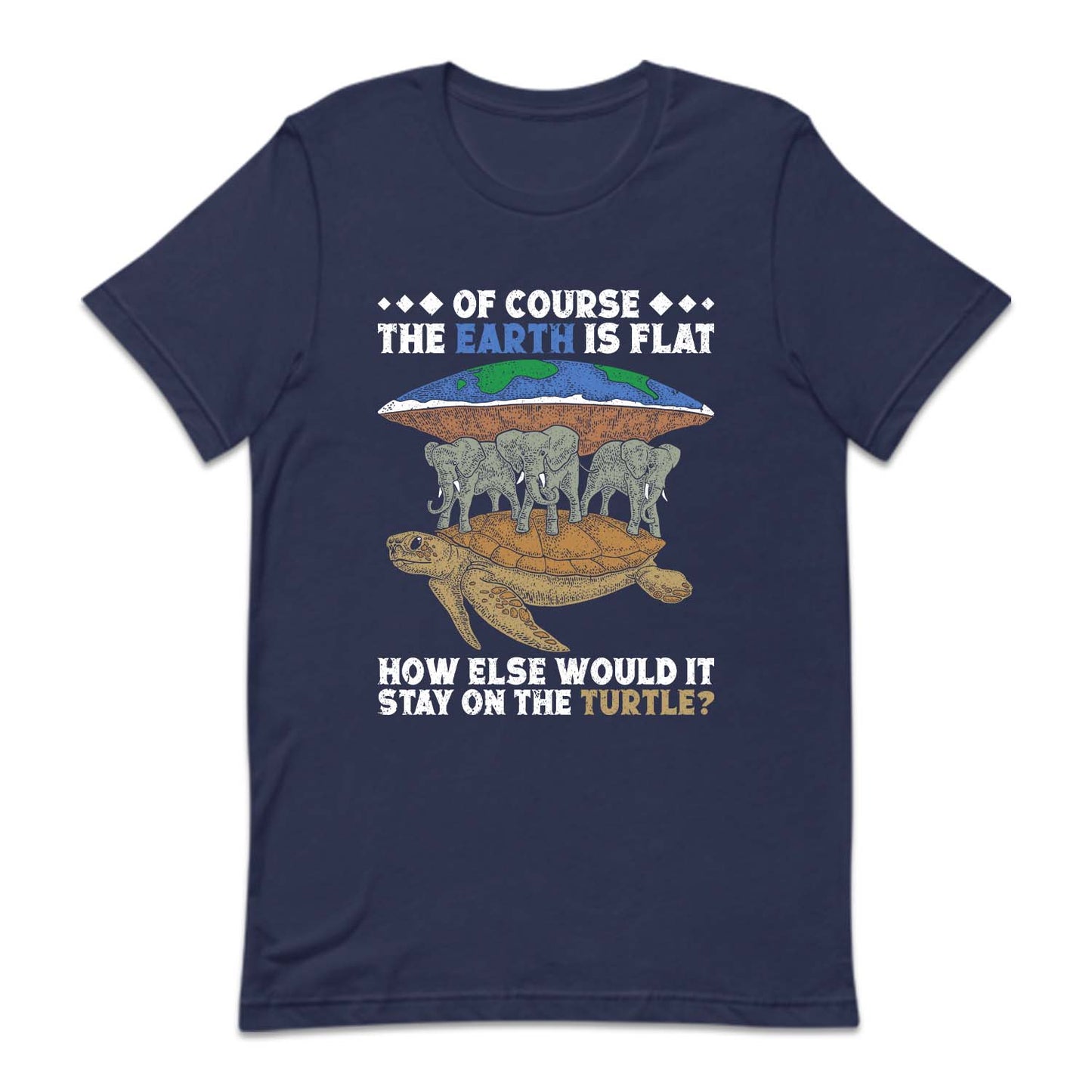 Flat Earth Turtle Conspiracy Theory | PRODUCT CODE: FTERHRLHRO
