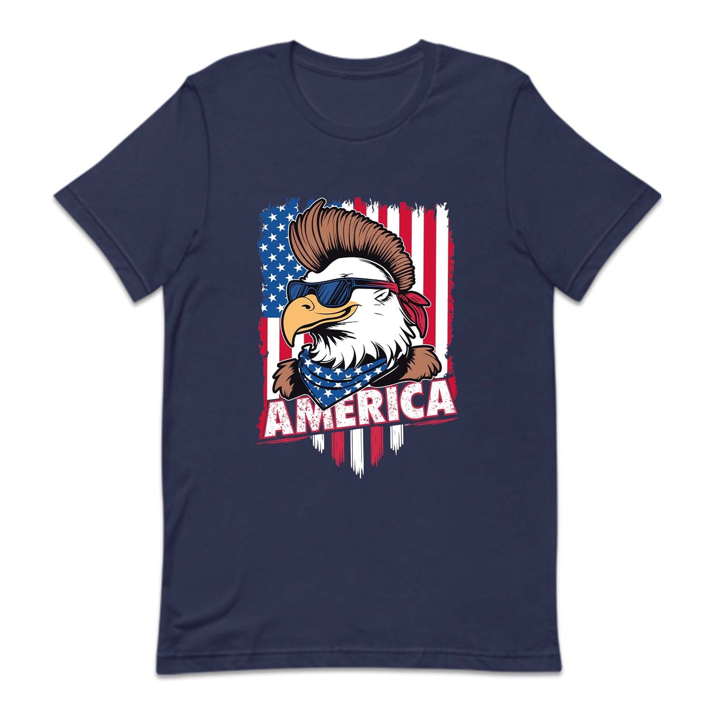 American Flag Bald Eagle Mohawk Sunglasses | PRODUCT CODE: AMRCNFLGB