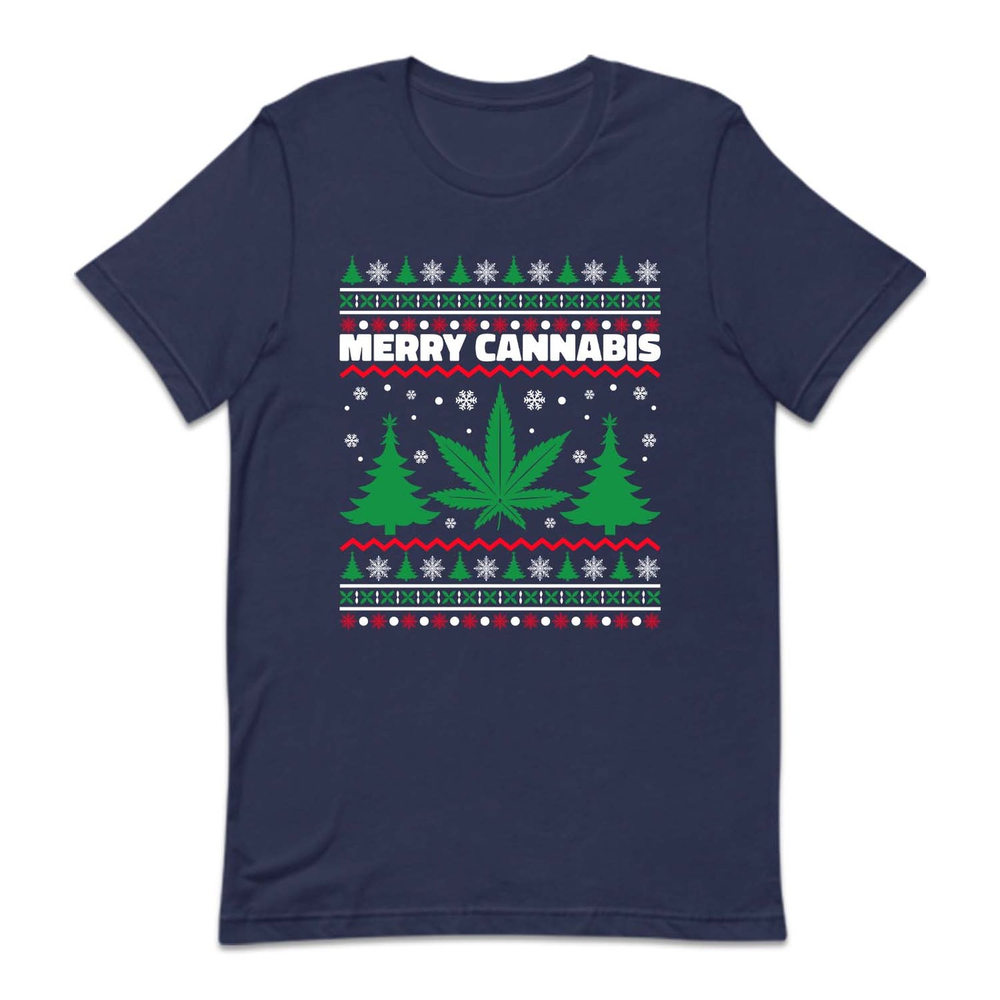 Merry Cannabis Weedmas Ugly Christmas | PRODUCT CODE: MTCNBSWEDU