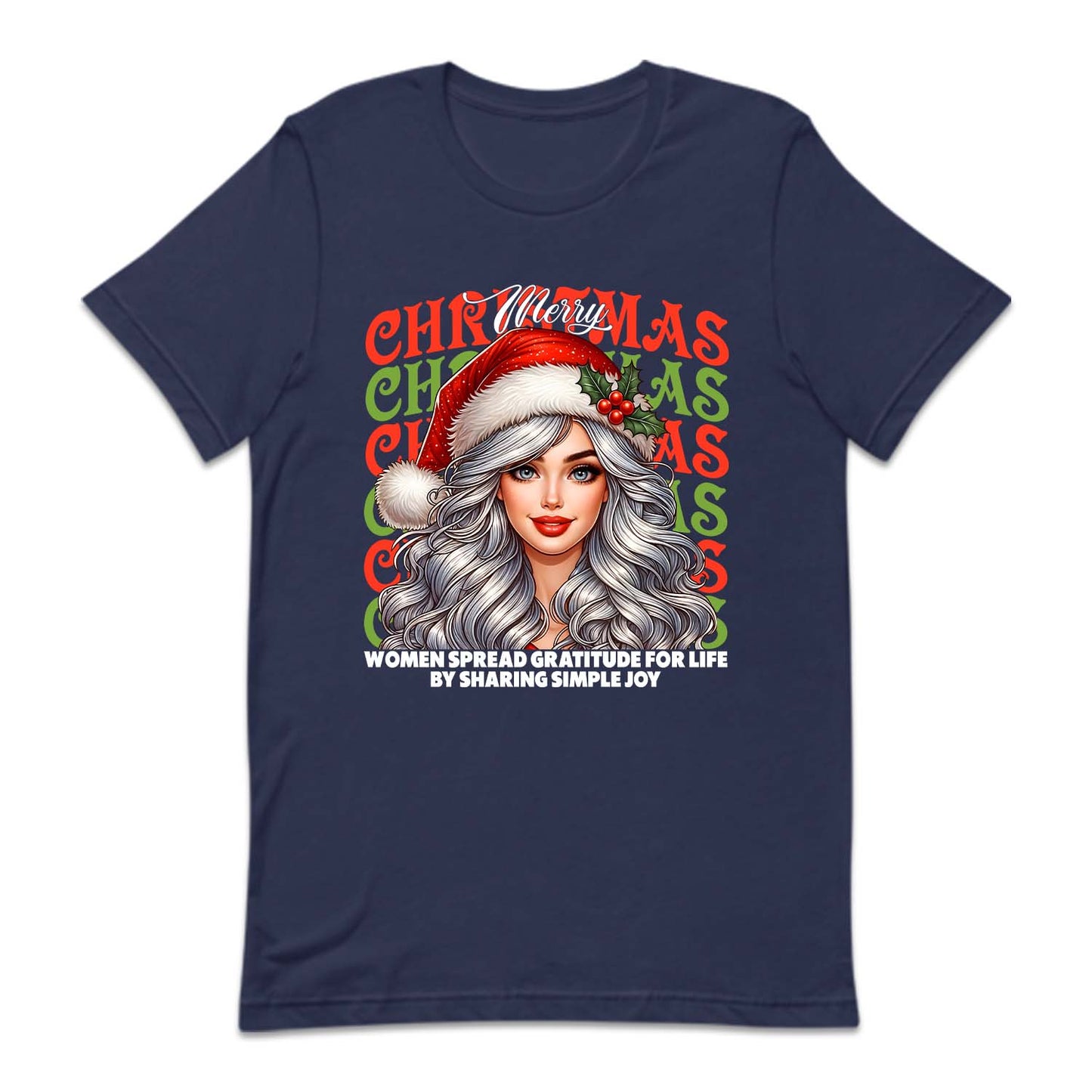Women's Christmas Spread Gratitude and Joy Xmas Festive | PRODUCT CODE: WMNCHRTAGUD