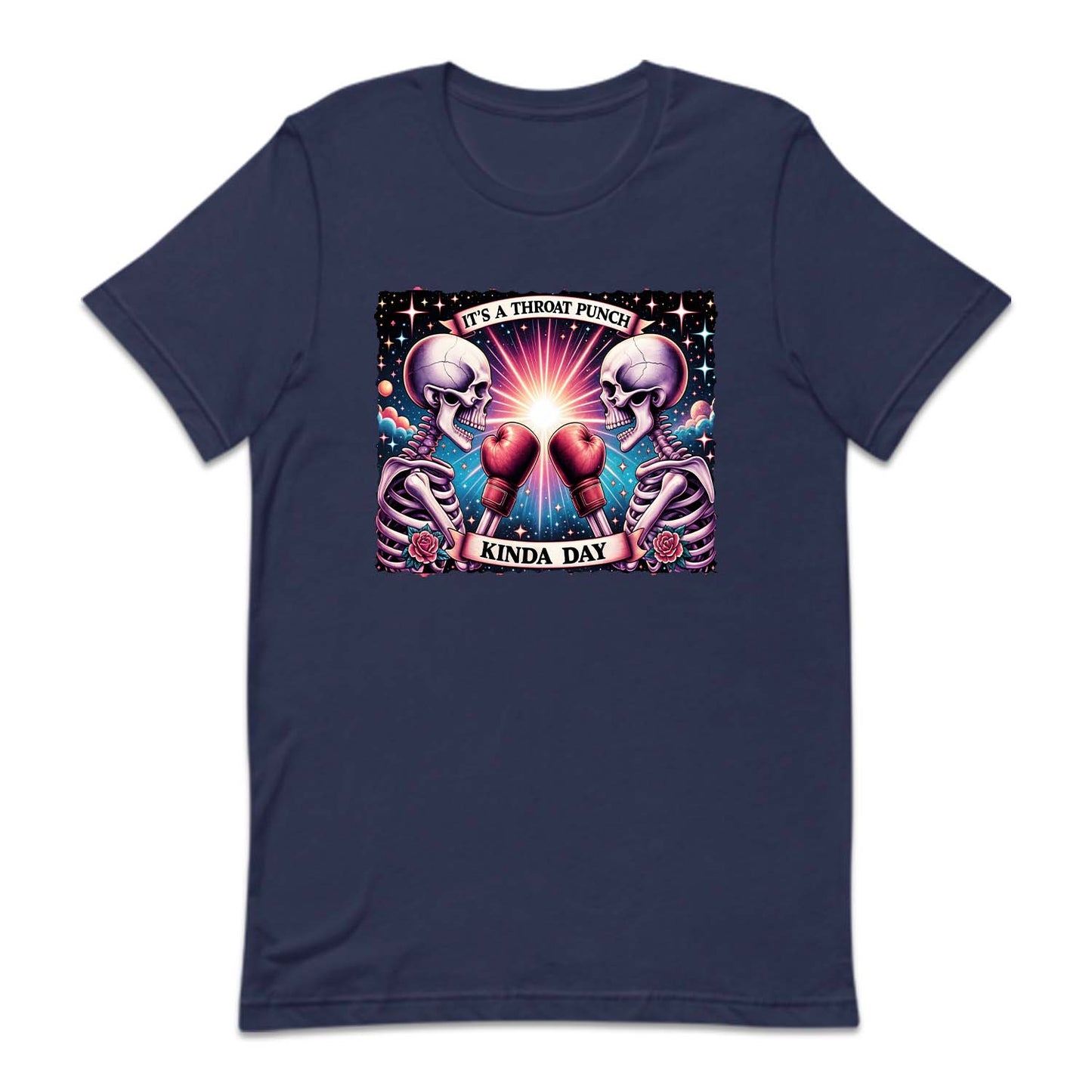 It's A Throat Punch Kinda Day Snarky Skeletons | PRODUCT CODE: ITHRAPNCKN