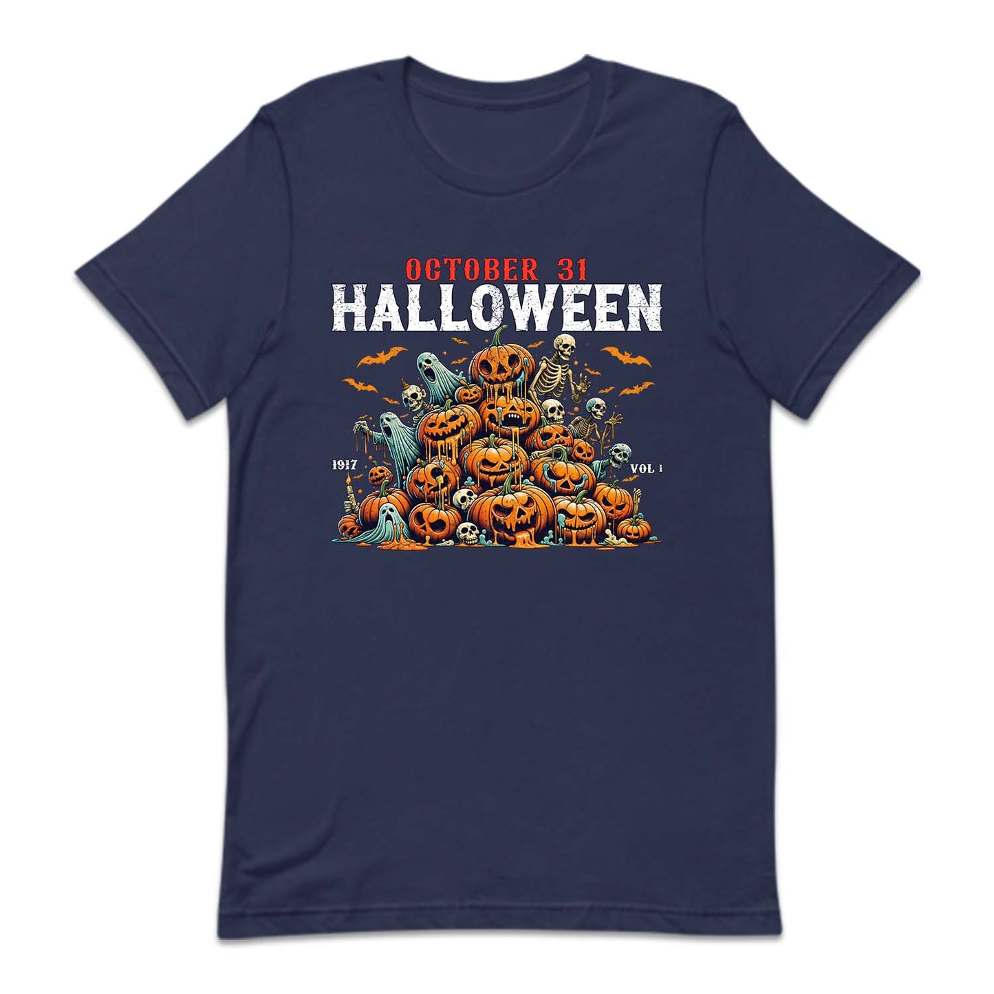 Vintage Halloween Monster Mash Dripping Jack-O'-Lanterns | PRODUCT CODE: VGTHLWMSH