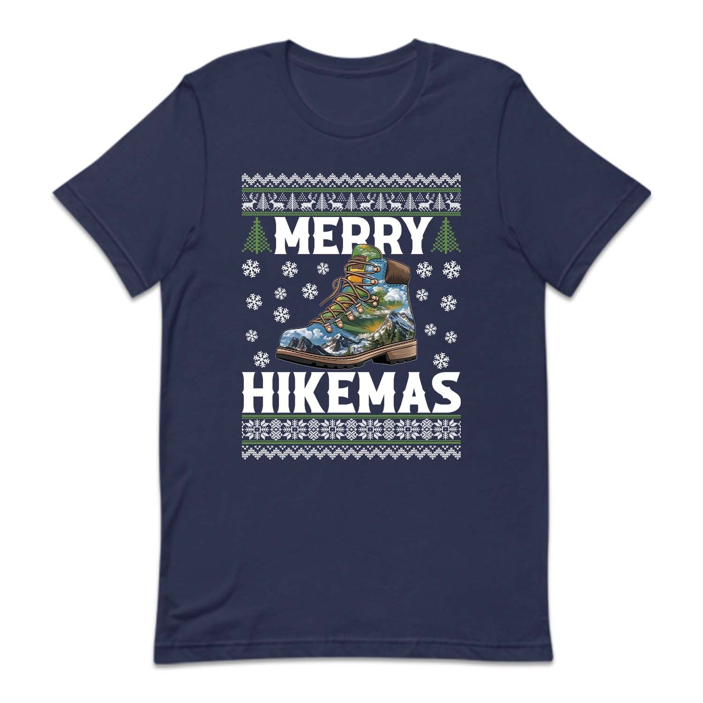 Merry Hikemas Christmas Camping Xmas Winter Hiking | PRODUCT CODE: MYRHKEMCPG