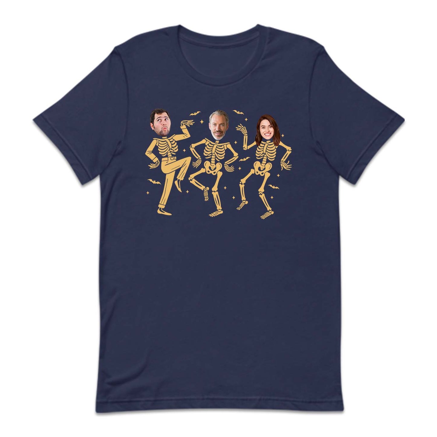Personalized Dancing Skeletons Family Matching Halloween Party | PRODUCT CODE: CSTKLNSPHO